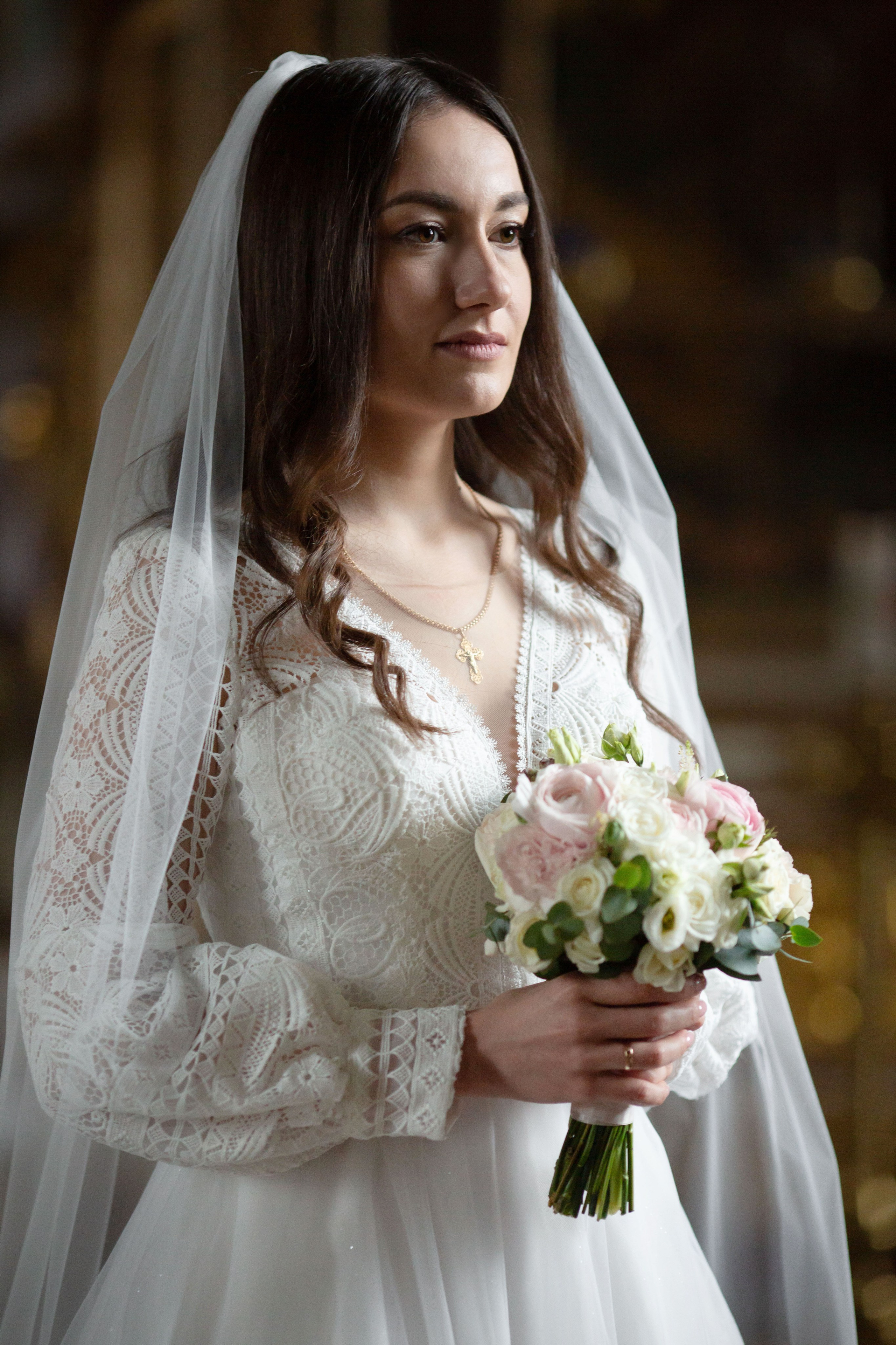 Венчание Дмитрий и Елена Воскресенский храм. Семейный и детский фотограф Анна Петракова