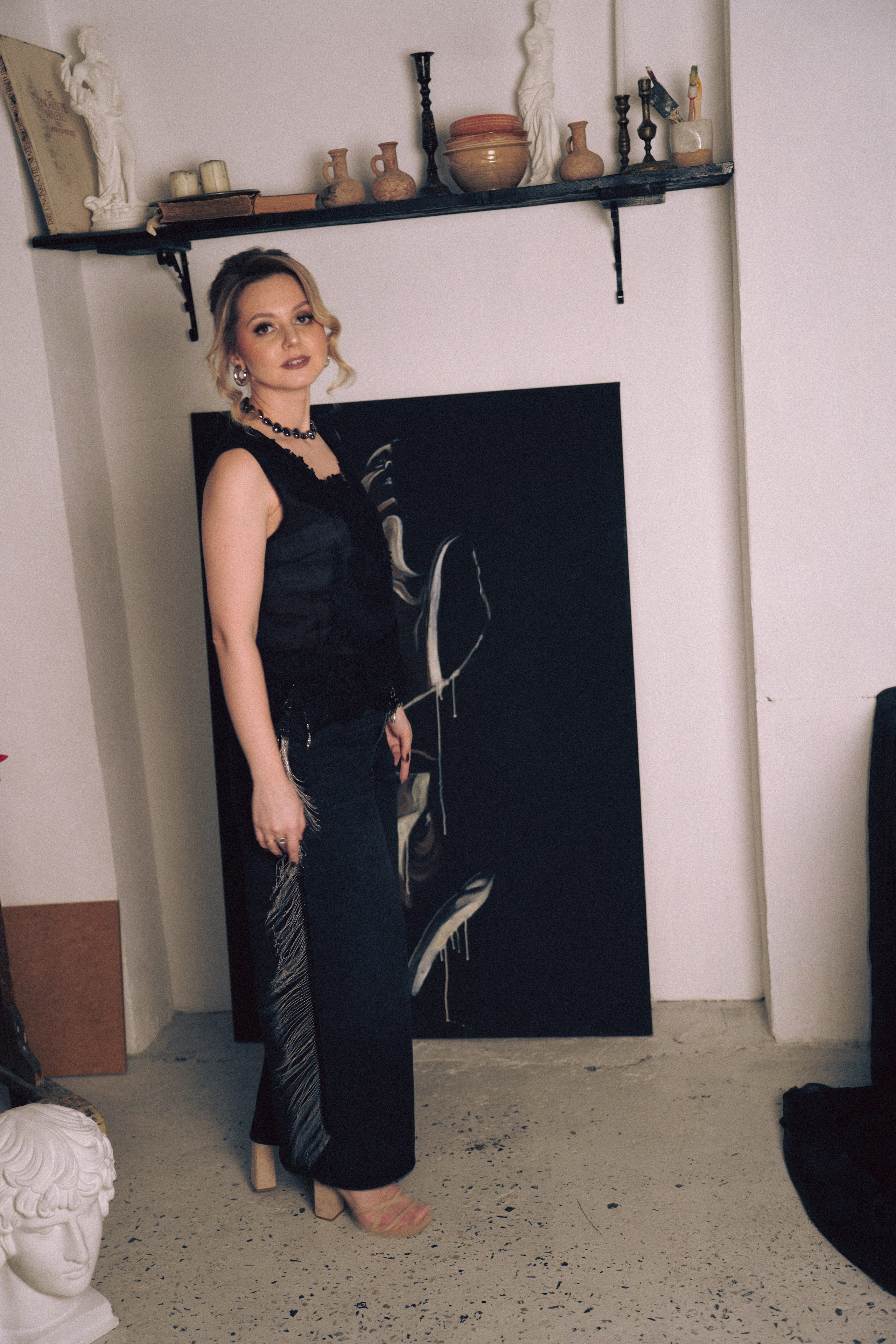 НОВОГОДНЯЯ ФОТОСЕСИИЯ В СТУДИИ ДЛЯ ДЕВУШКИ И ПРОГУЛКА ПО ЧЕРНЫШЕВСКОЙ. Профессиональный фотограф, Санкт-Петербург — Виктория Богомолова