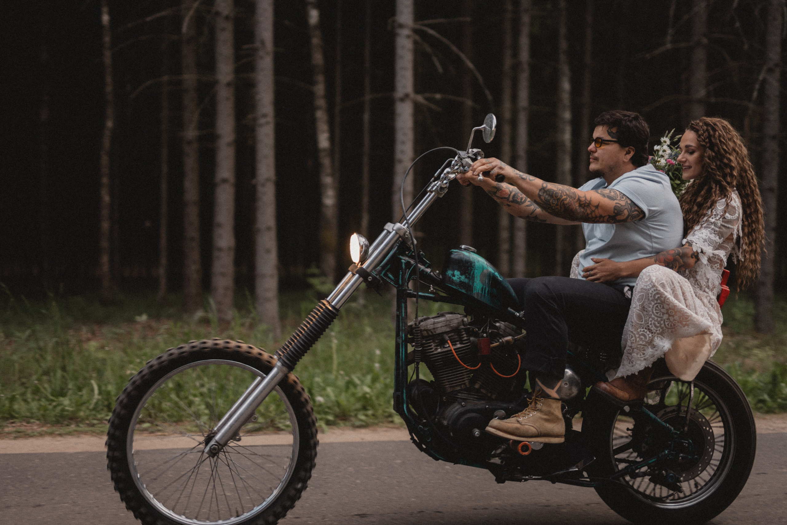 Любовь, харлей и рок-н-ролл!