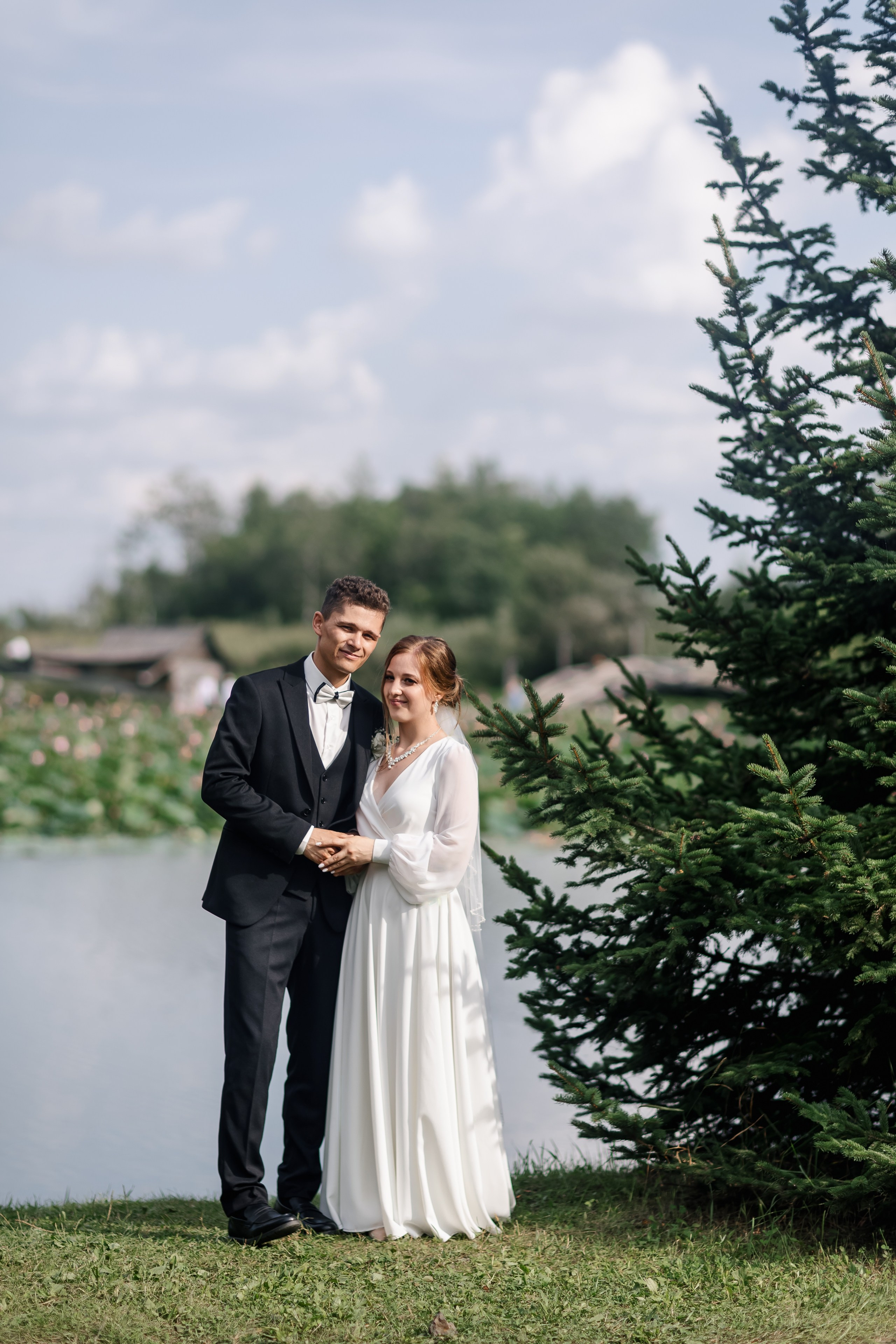 Тимофей и Маргарита. Озеро Лотосов. Венчание в церкви. Свадебный фотограф в Хабаровске