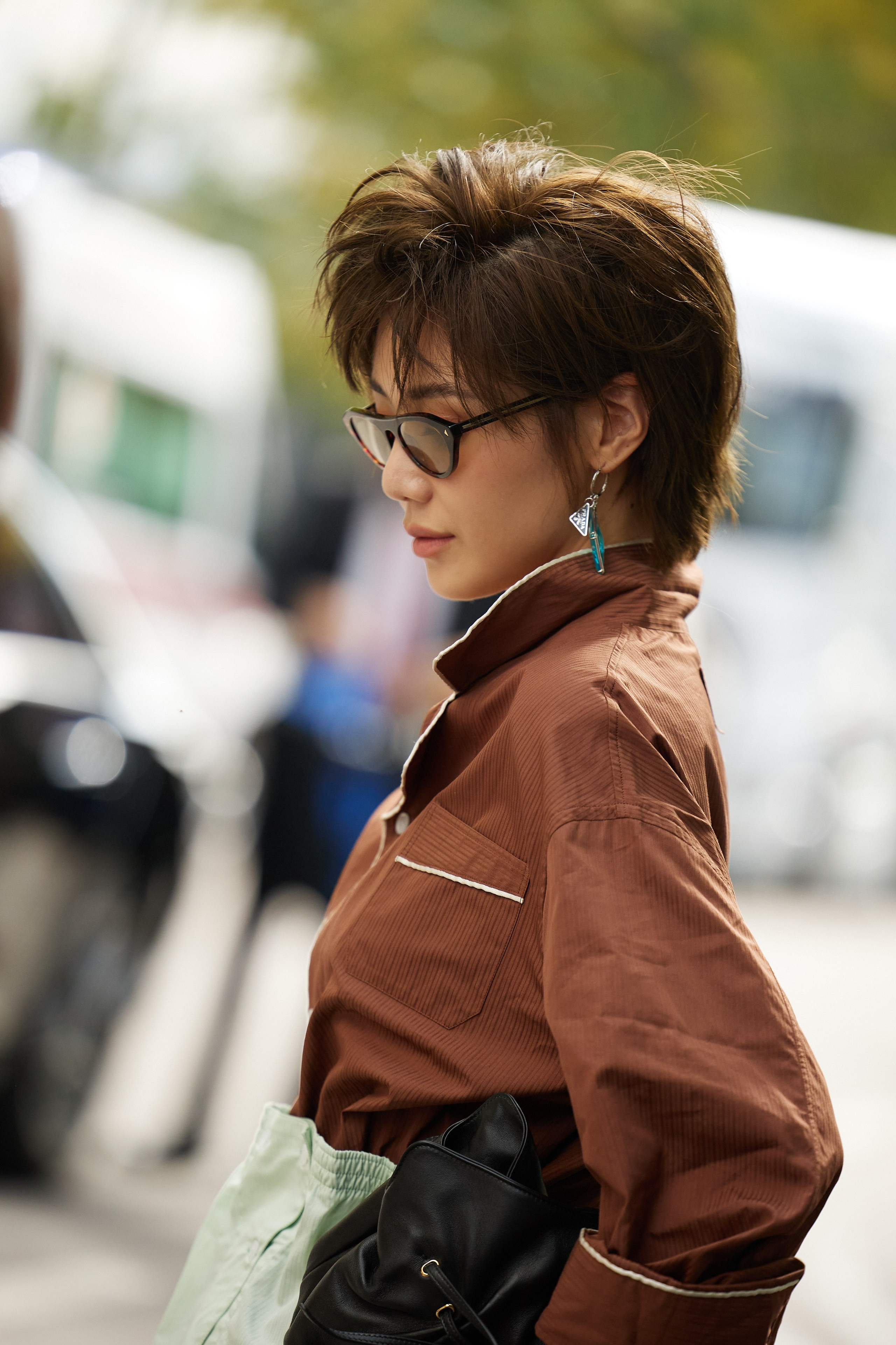 PRADA WOMEN’S COLLECTION SPRING SUMMER 2026. Photographer in Milan Ivan Goncharov