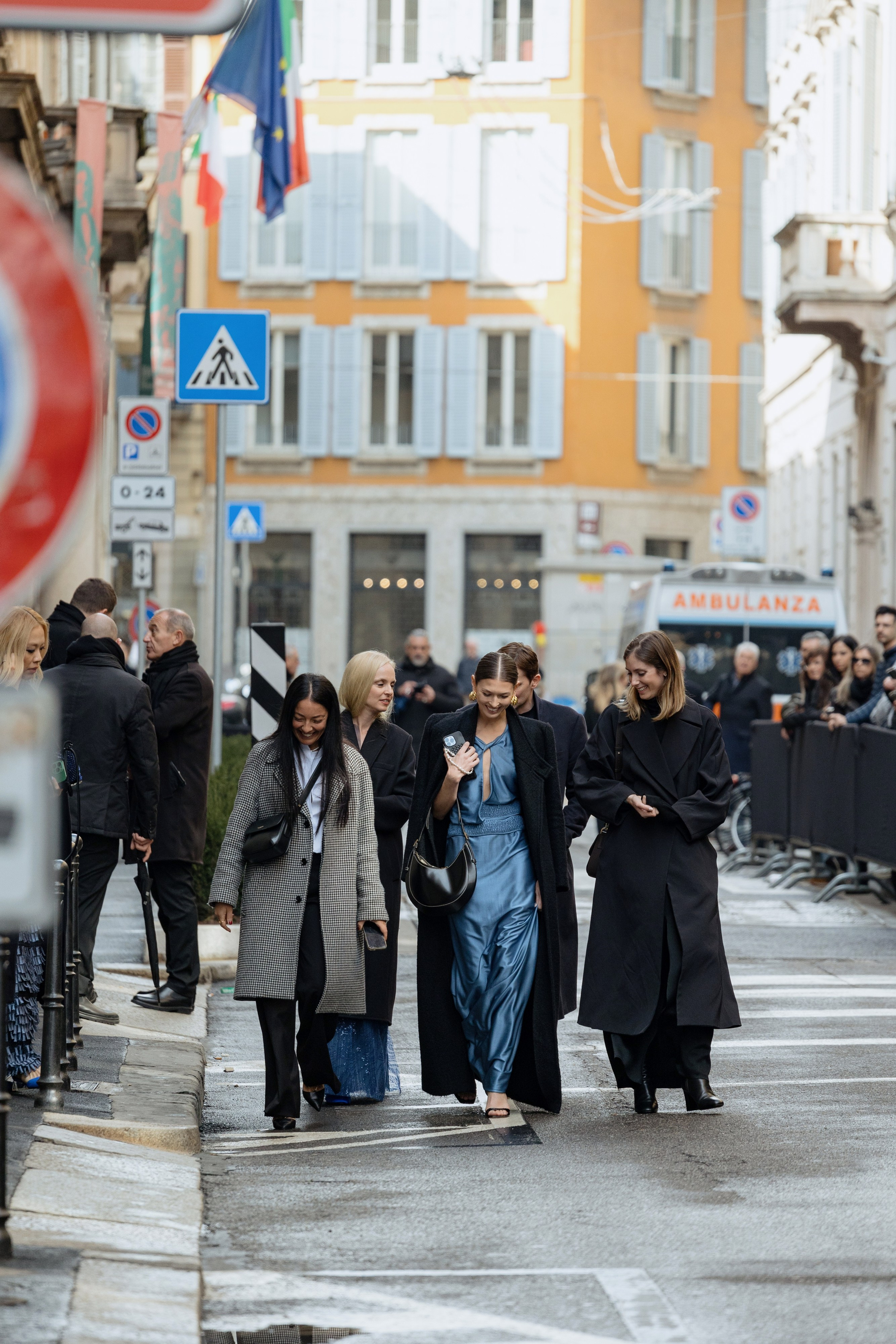 ARMANI MFW FALL/WINTER 24/25. Photographer in Milan Ivan Goncharov