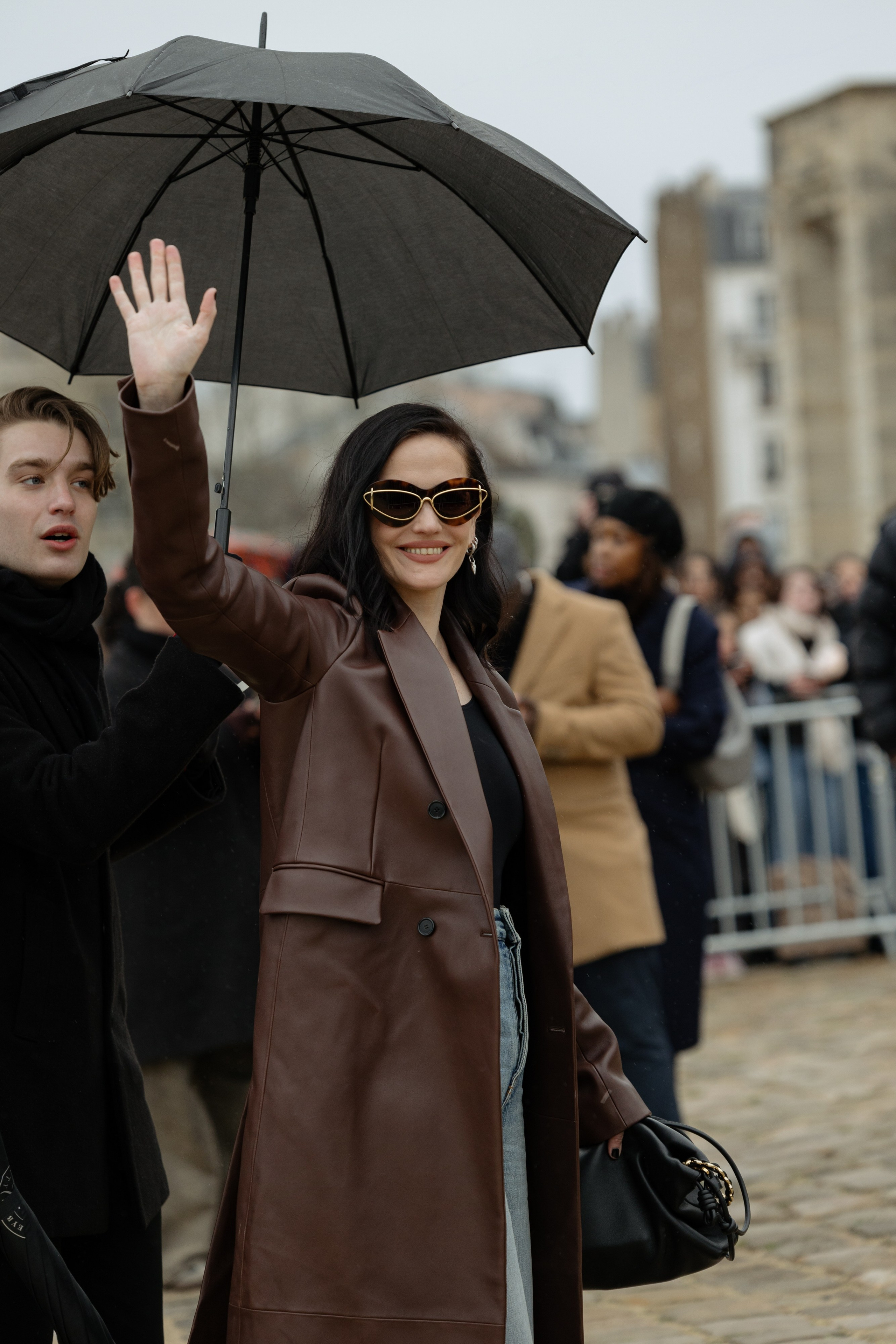 LOEWE PFW WOMENSWEAR FALL-WINTER 24/25. Photographer in Milan Ivan Goncharov