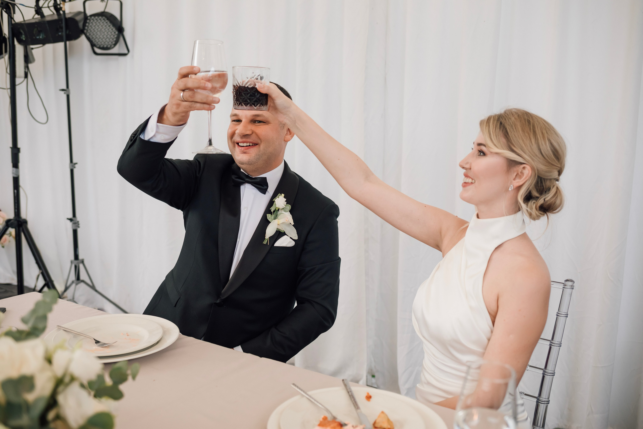 Ольга и Сергей. Свадьба в шатре. Свадебный и семейный фотограф в Москве Евгения Лисина