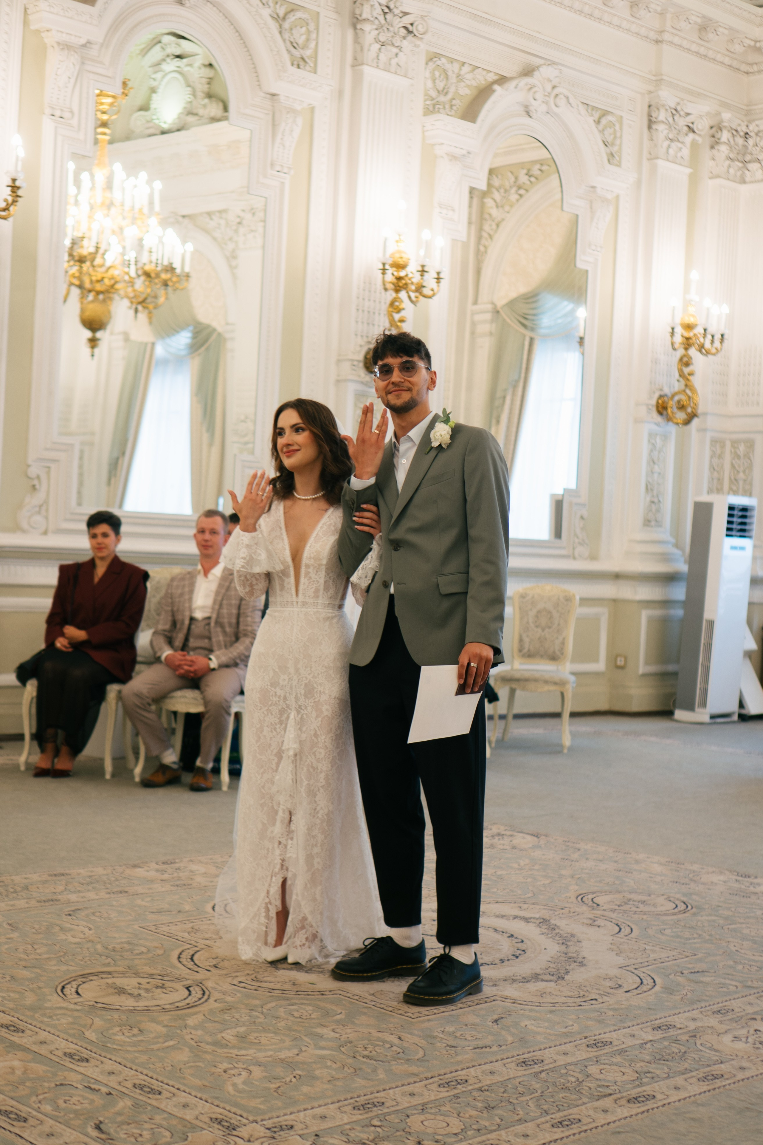 СВАДЕБНАЯ СЬЕМКА В ПЕРВОМ ДВОРЦЕ БРАКОСОЧЕТАНИЯ. Профессиональный фотограф, Санкт-Петербург — Виктория Богомолова