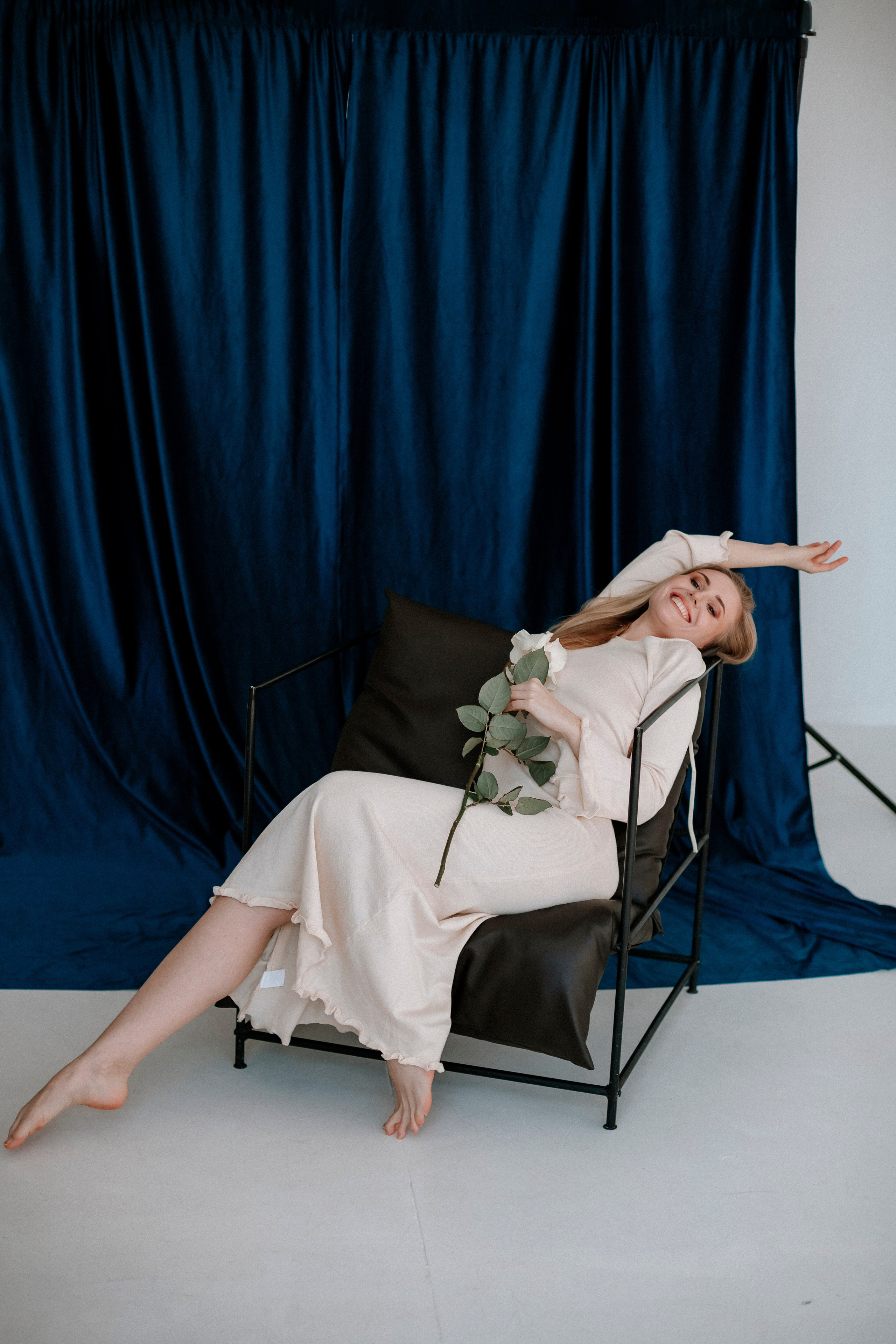 Съемка в тканях, Анастасия. Фотограф Калуга