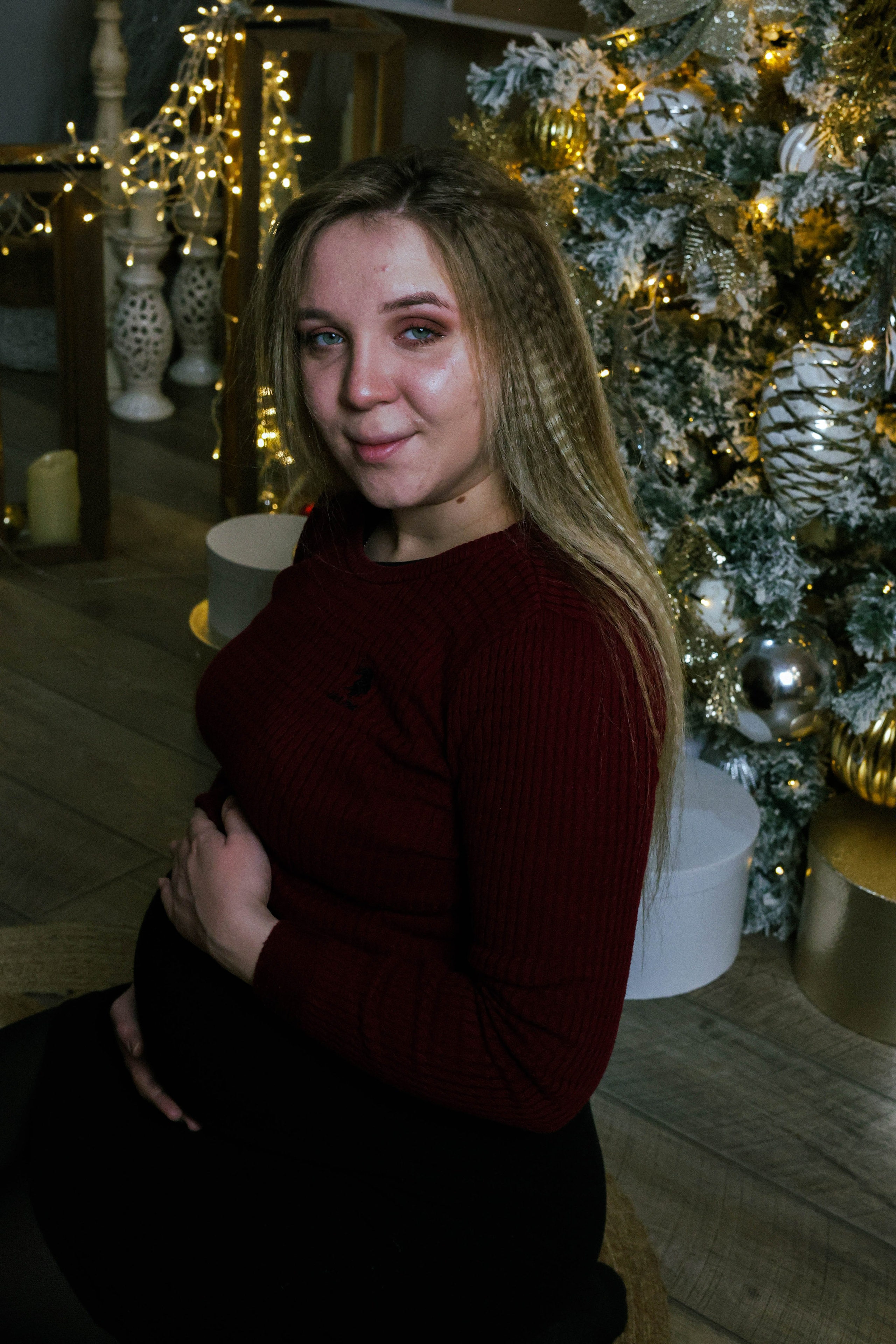 Новогодняя история «Анастасия и ее семья». Фотограф в Москве Анастасия Калинина