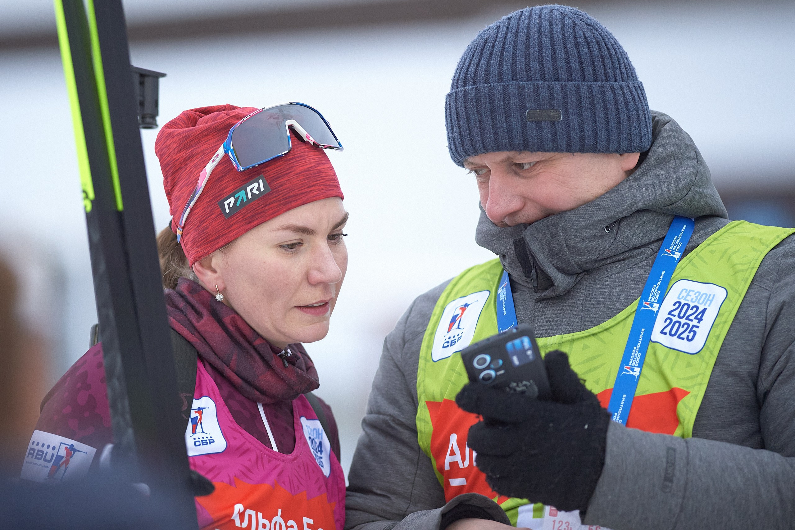 Биатлон. Чемпионат России — 2024/2025, 3-й этап, Ижевск. Ижевская винтовка. Спортивный репортажный фотограф в Ижевске Сергей Мерзляков