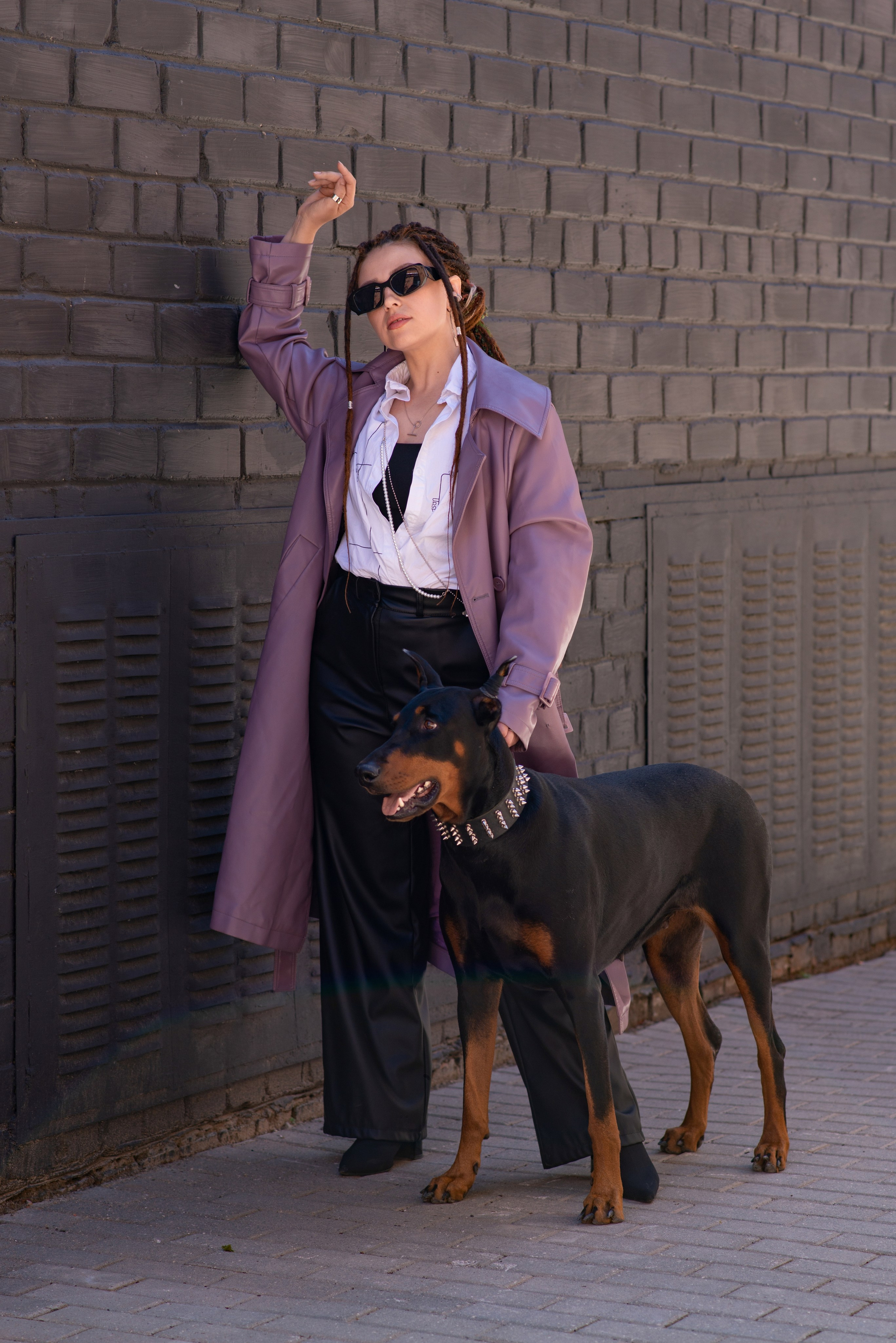 Уличная Фотопроект «Доберман». Фотограф Софья Власенко | Вологда