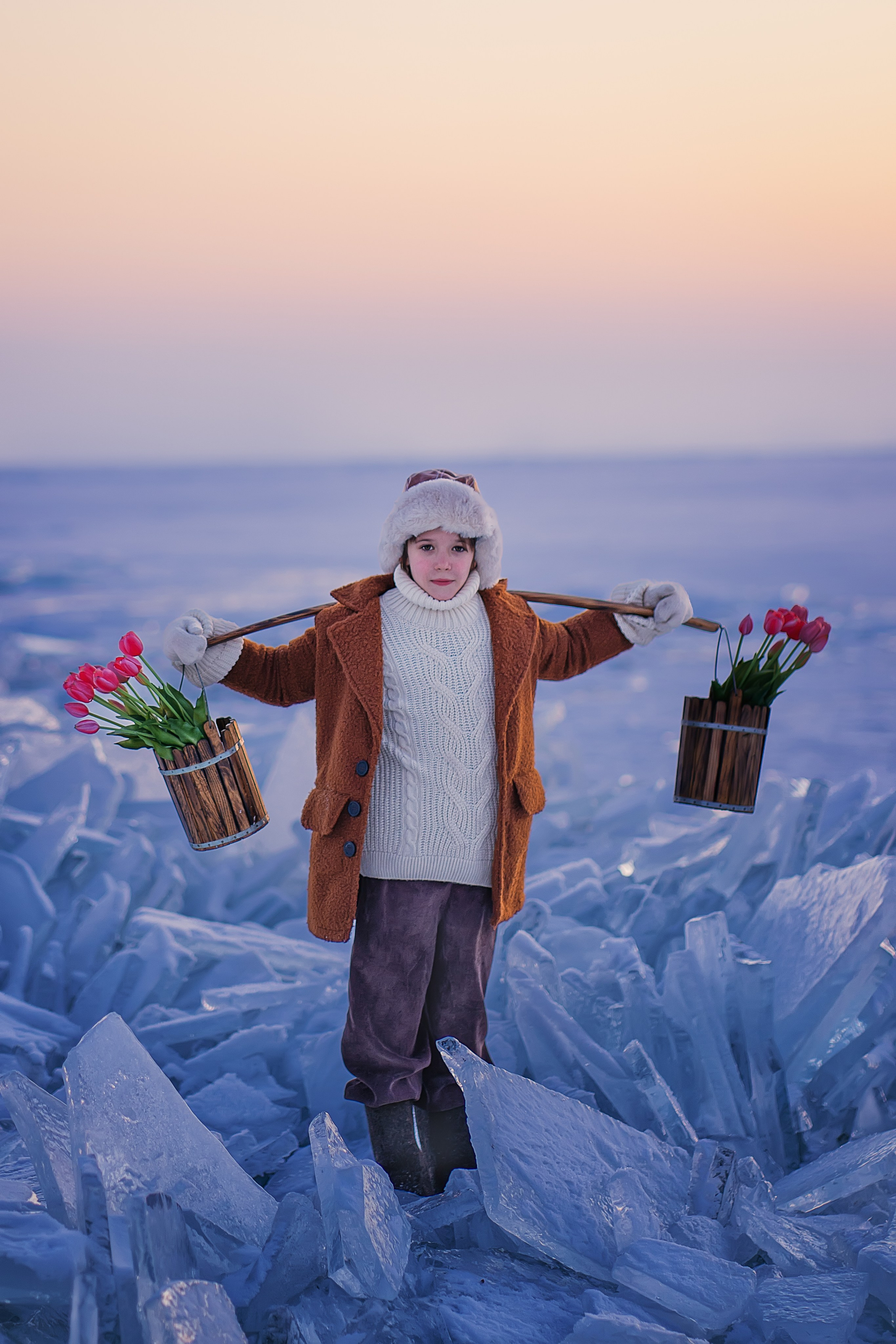 Детские зимнии фотосессии. Детский и семейный фотограф в Москве и Подмосковье Настя Наумова