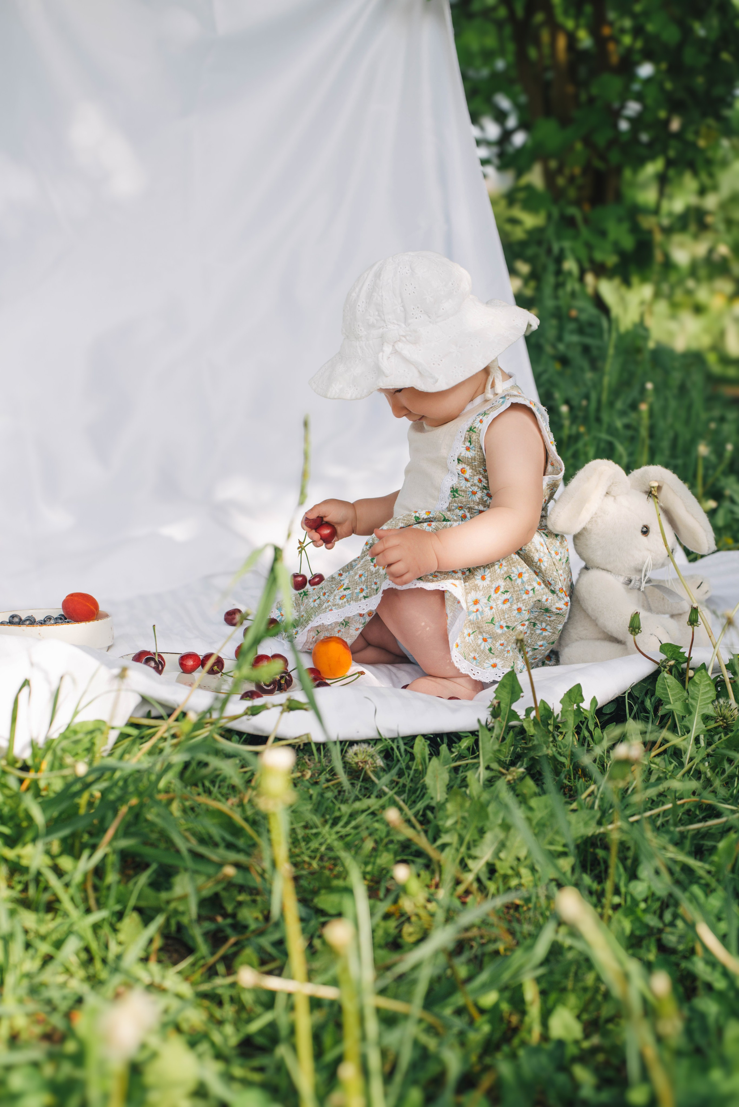 Дарья и Машуля / Фотосессия в честь 1 годика. Фотограф в Санкт-Петербурге Марина Парникова