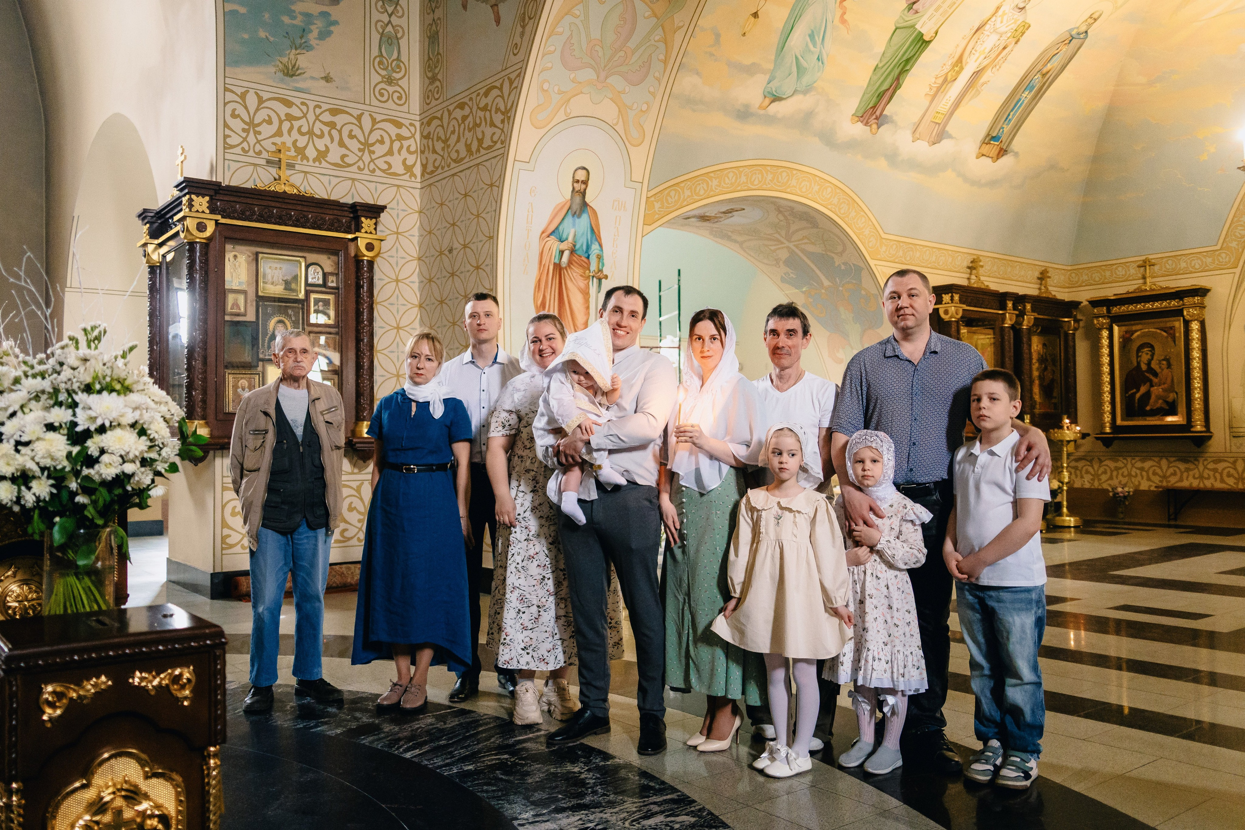 Крещение. Свадебный и семейный фотограф в Санкт-Петербурге Виктор Голубев