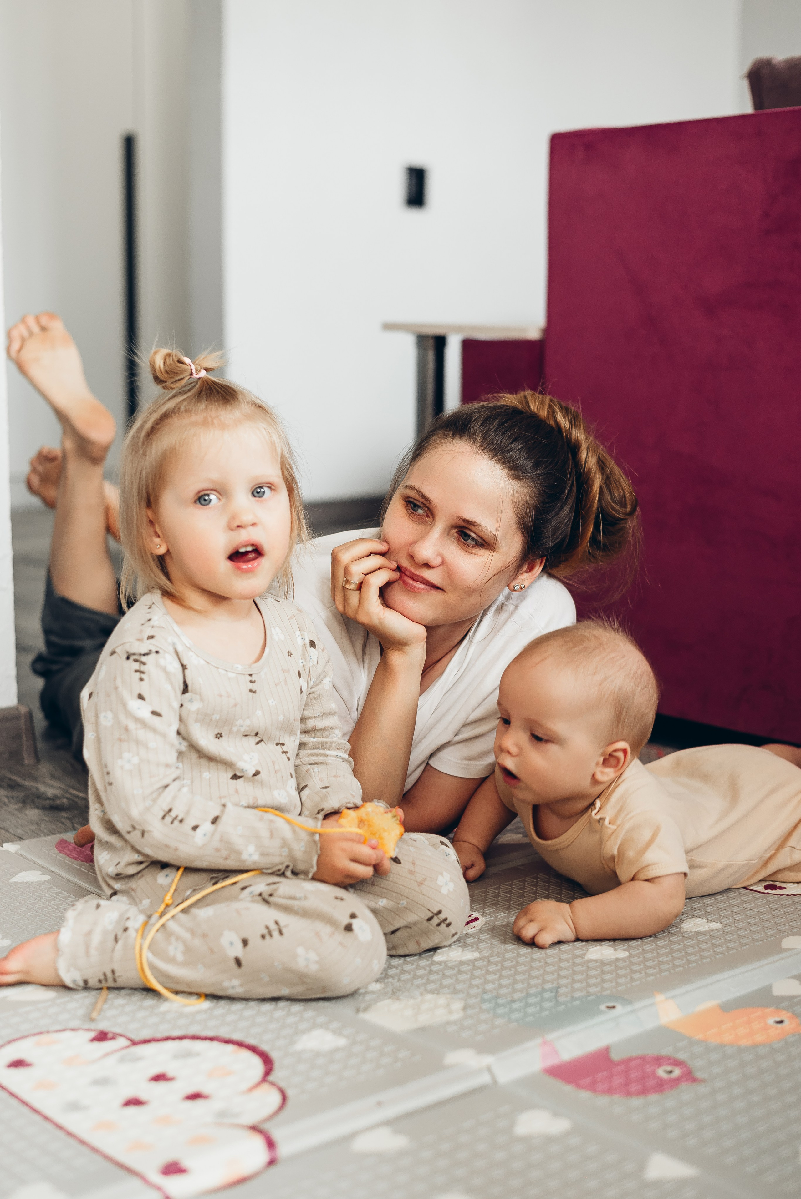 Троицкие Стася, Костя, Мира, Лев. Семейный и детский фотограф Иваново Ксения Азаренкова