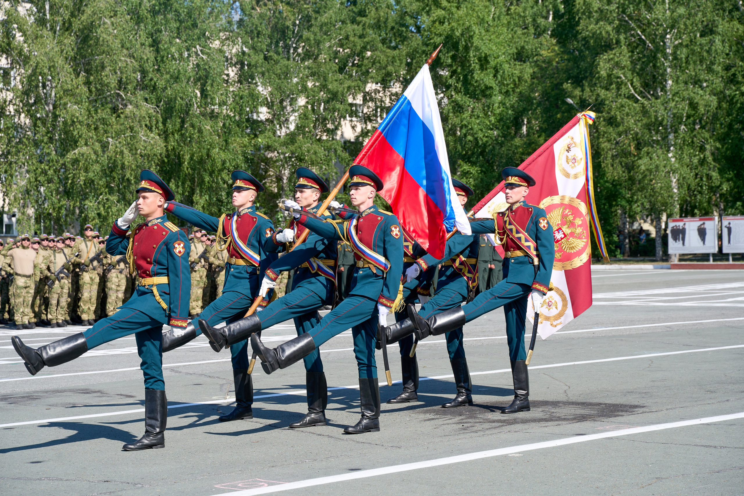 Выпускной Новосибирский военный институт. TRINITY GRAPH