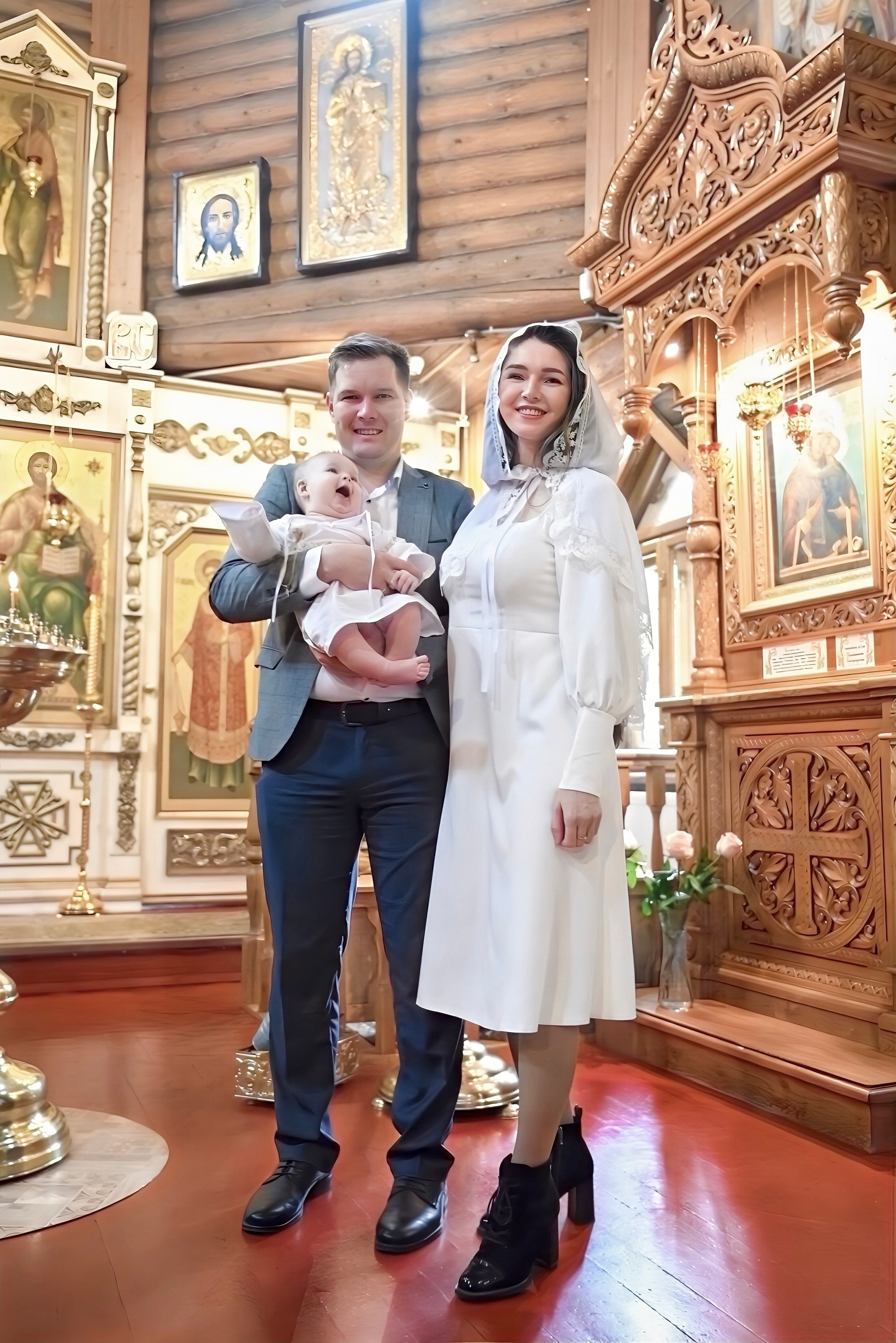 Крещение Чертаново мама Жанна. Семейный и детский фотограф Москва