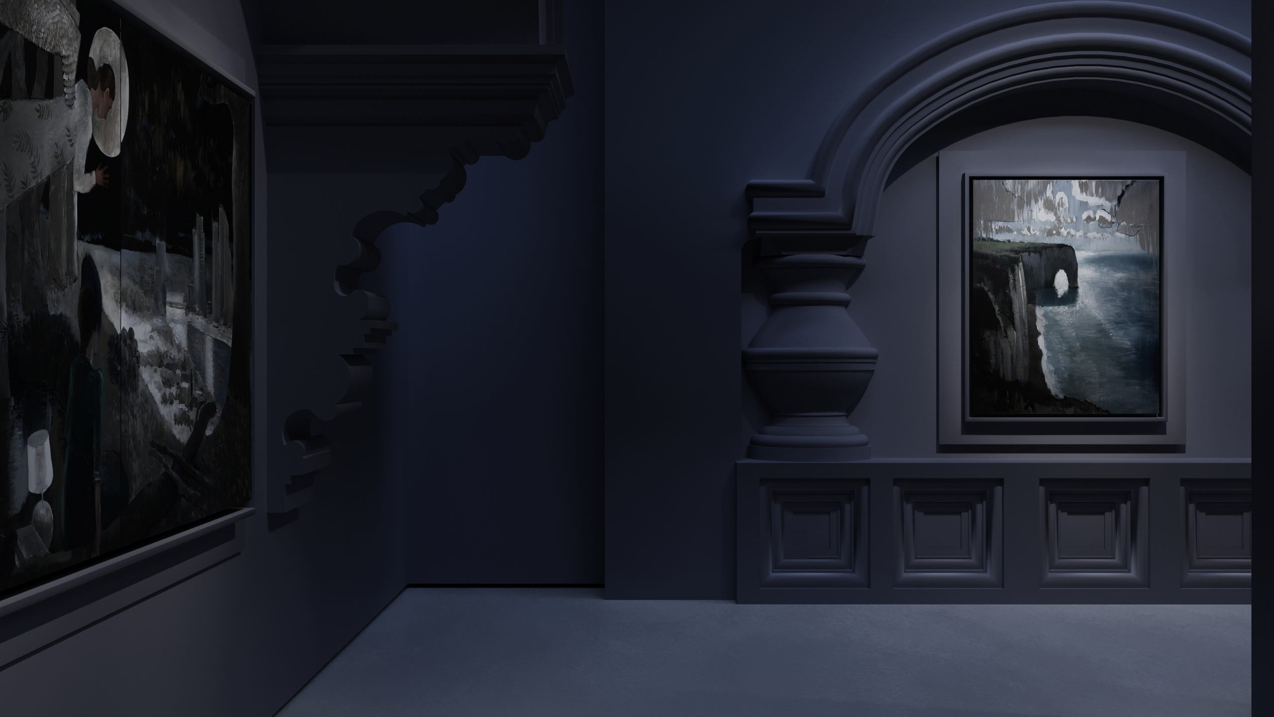 Онлайн выставка. Paintings by the artist Sergey Ratchin