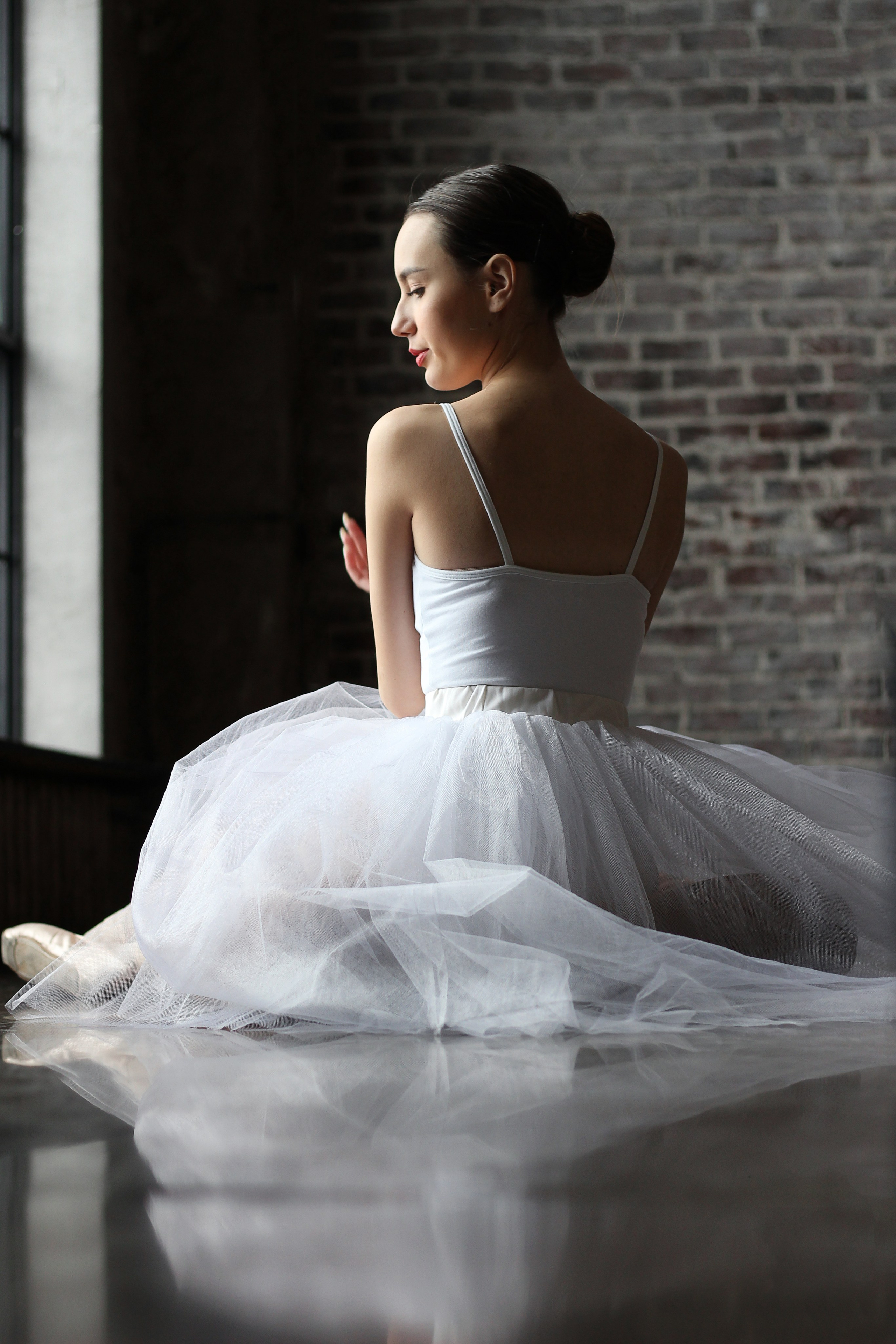 Профессиональная студийная фотосессия балерины