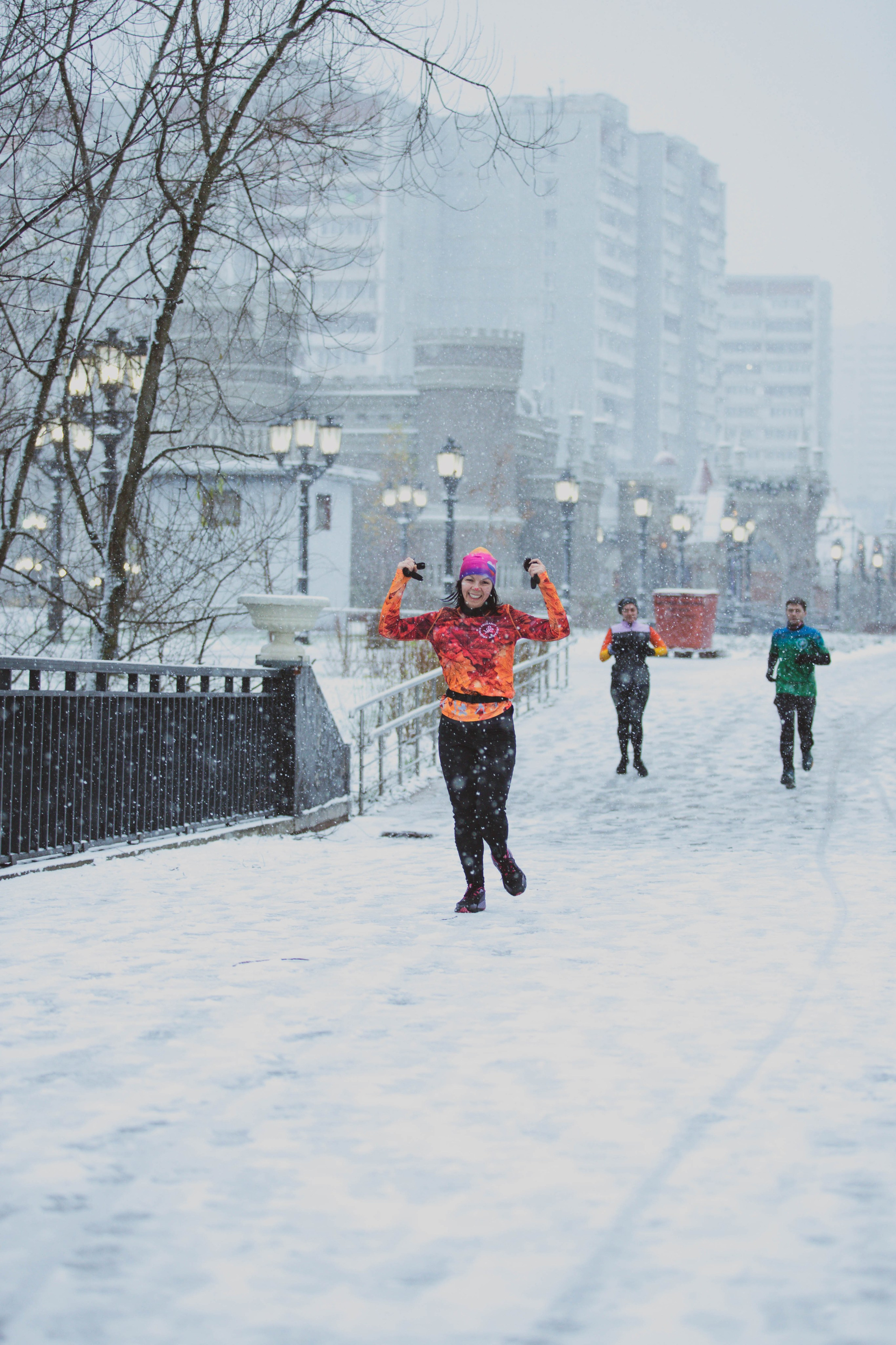 Снежные 5 Верст Бабушкинская. Александра Мельниченко/ Бегающий фотограф