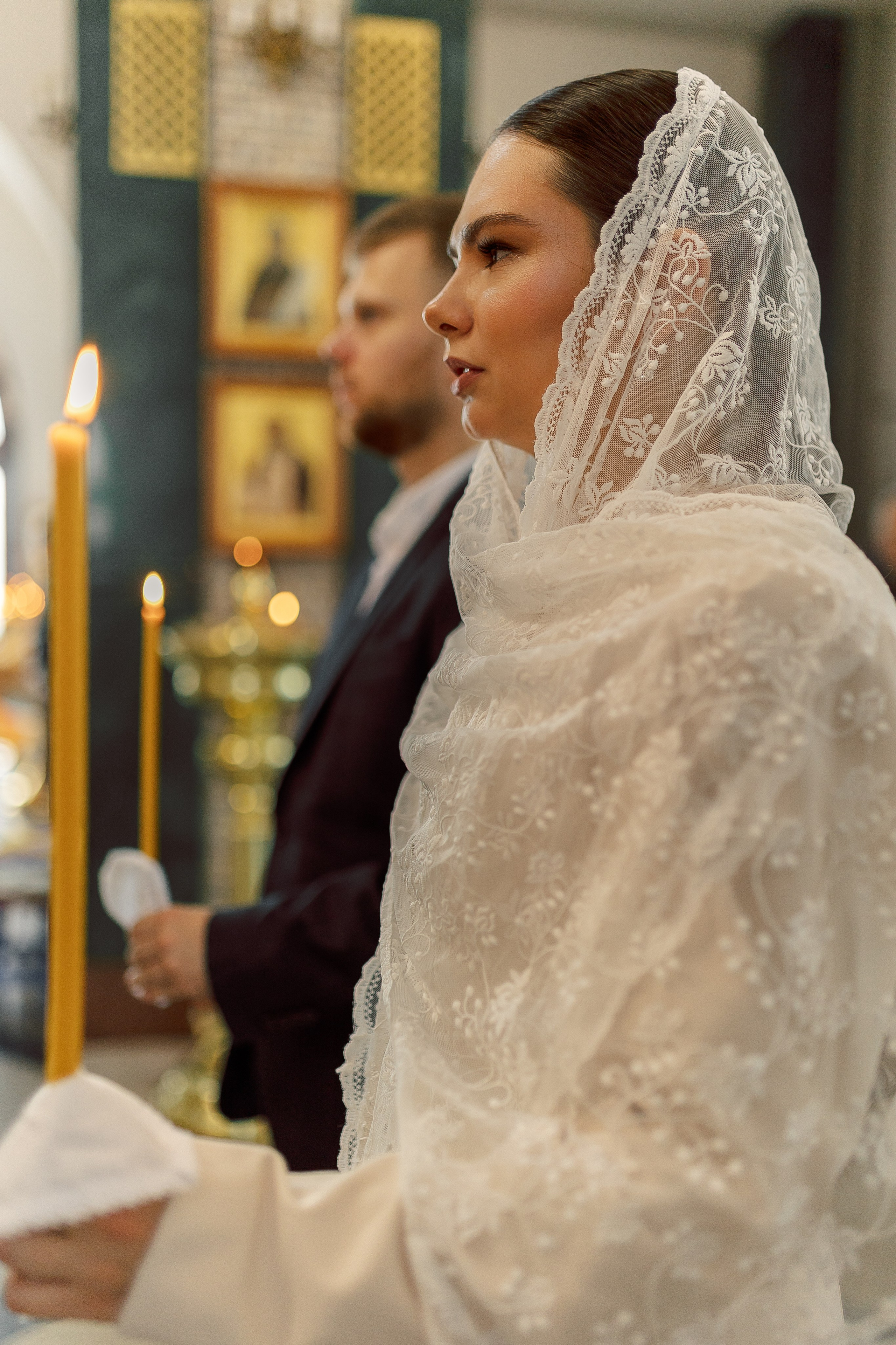 Венчание в храме Стефана Пермского. Семейный фотограф в Москве Анна Пожарская