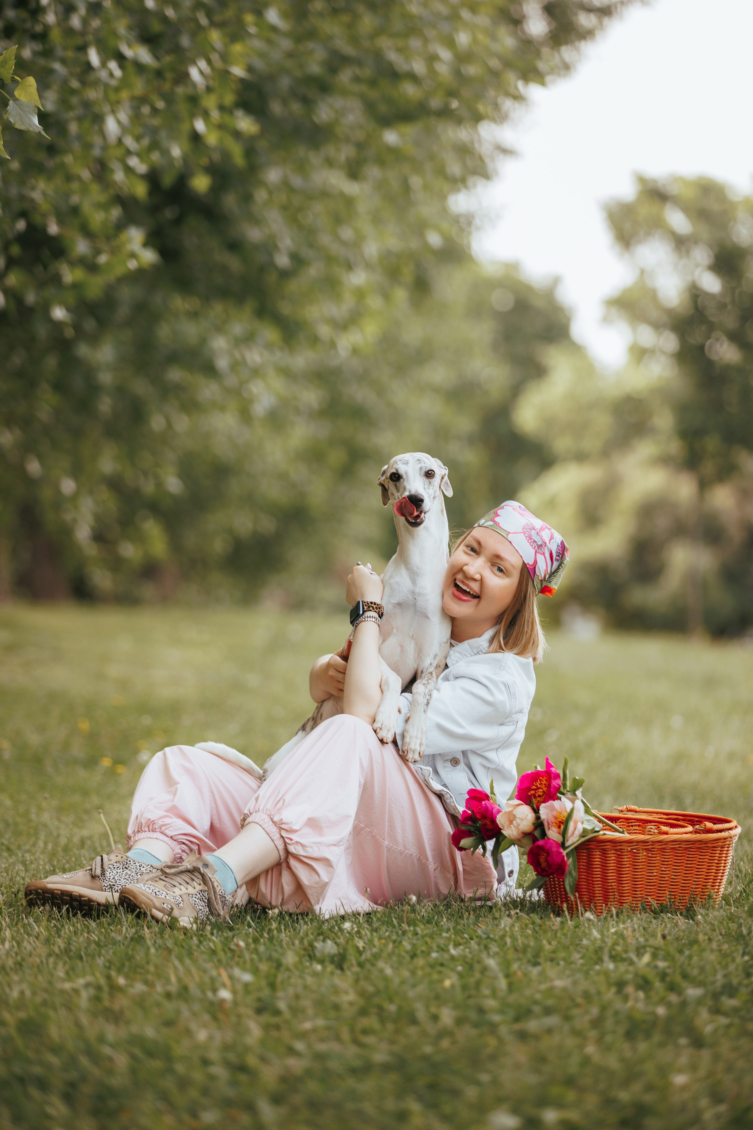 Саша и Гусь. Фотограф анималист Кристина Карпова, Москва
