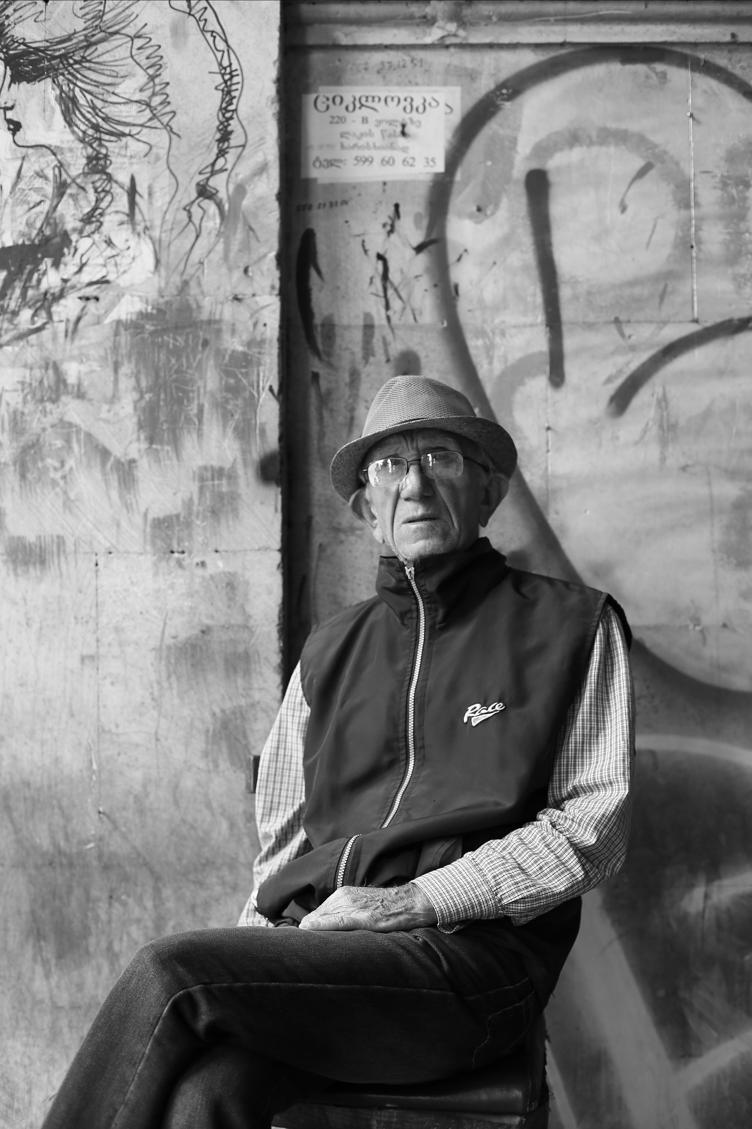 Уличный художник, Тбилиси