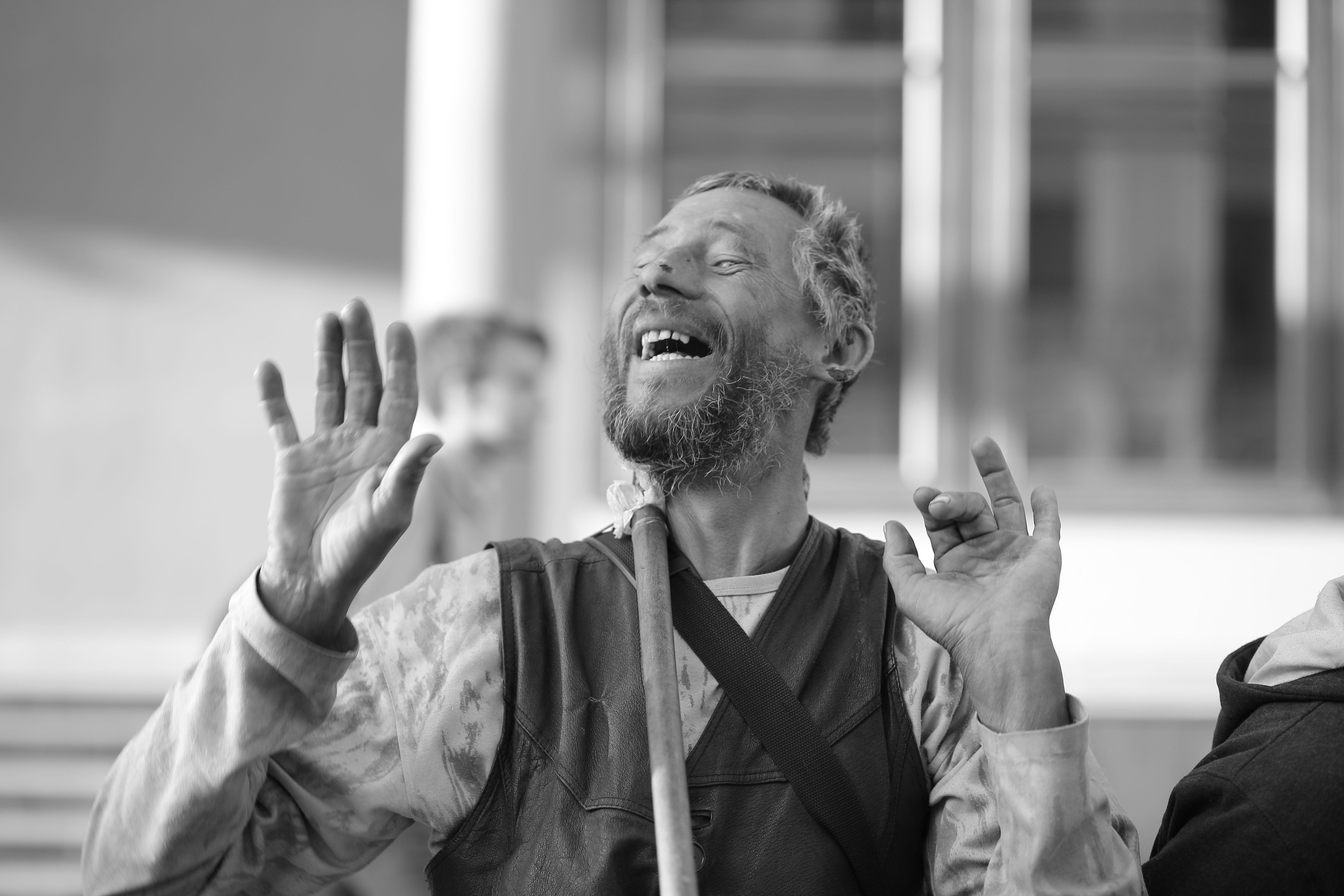 Уличный бродяга