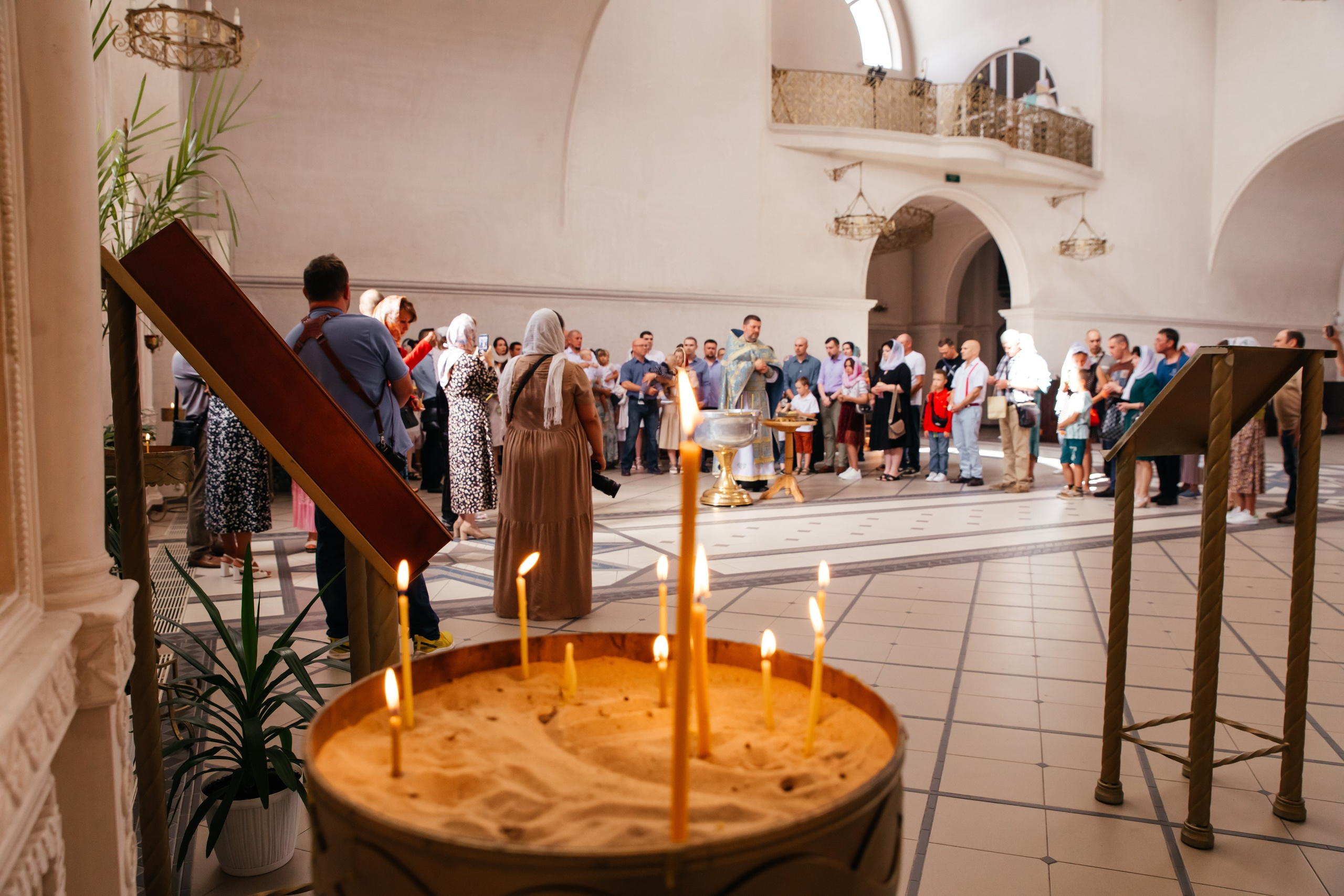 Крещение Мелании. Фотограф Амалия Ахмедова, Калининград