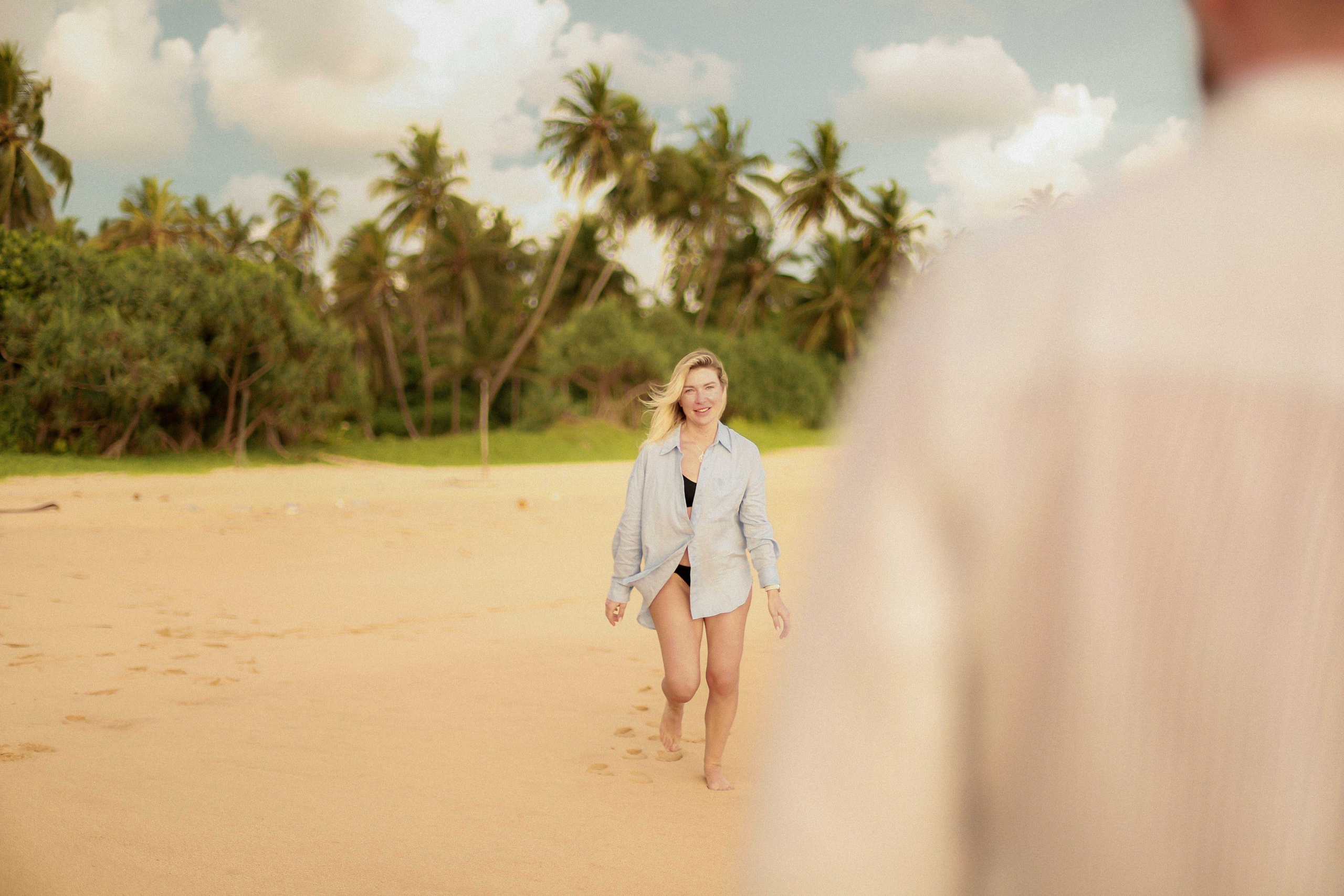 Южный пляж. Фотограф на Шри-Ланке