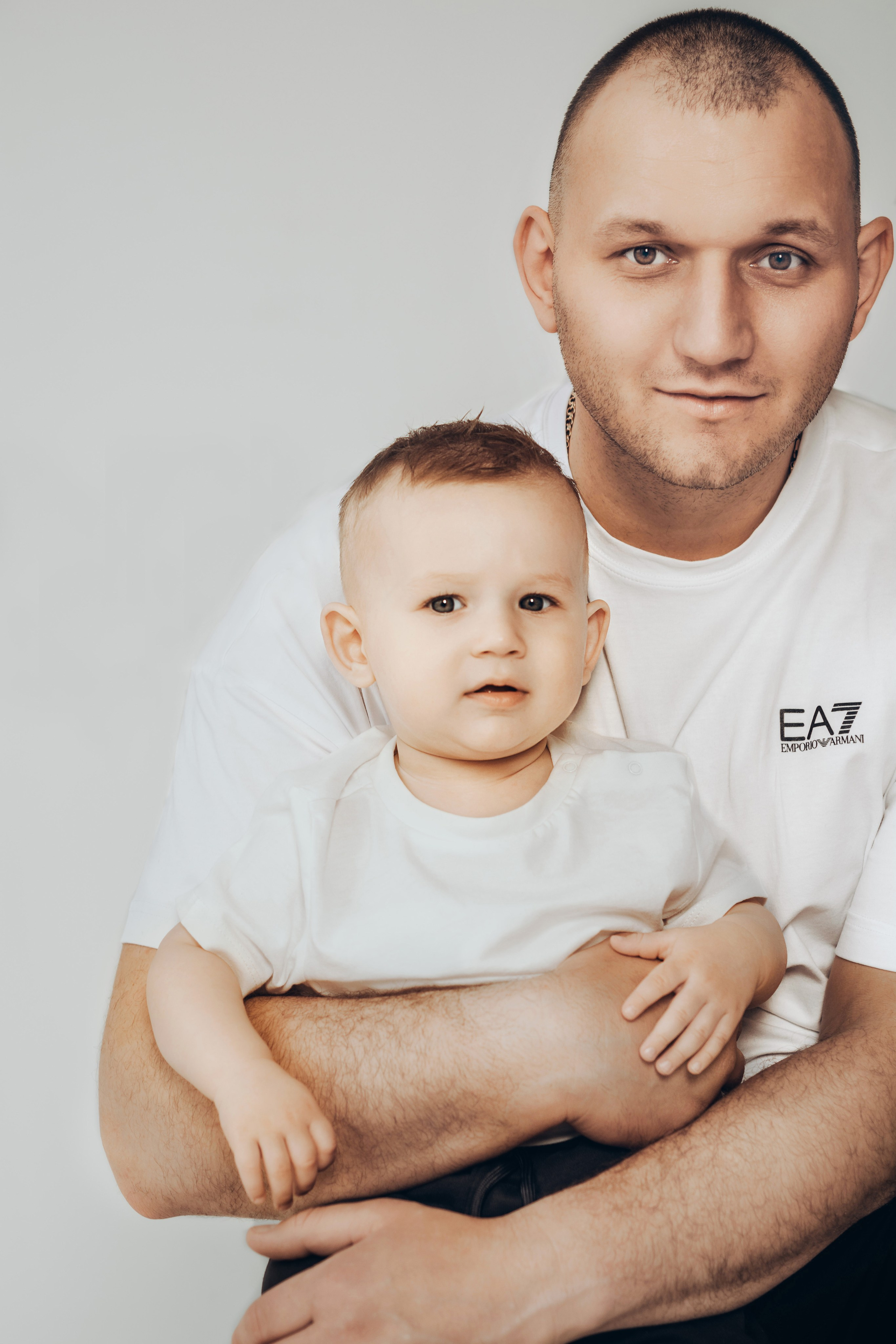 Годик Ростиславу в стиле «минимализм». Семейный и детский фотограф Кущ Наташа