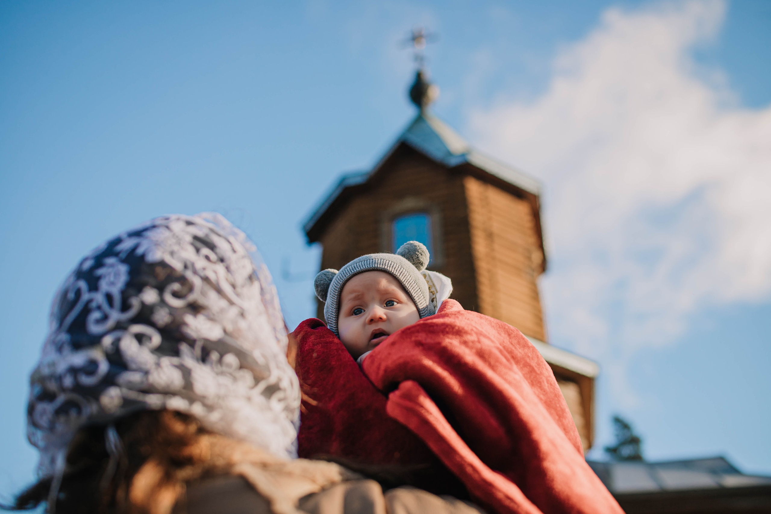 Крещение Дмитрия. Фотограф Дарья Маташкова