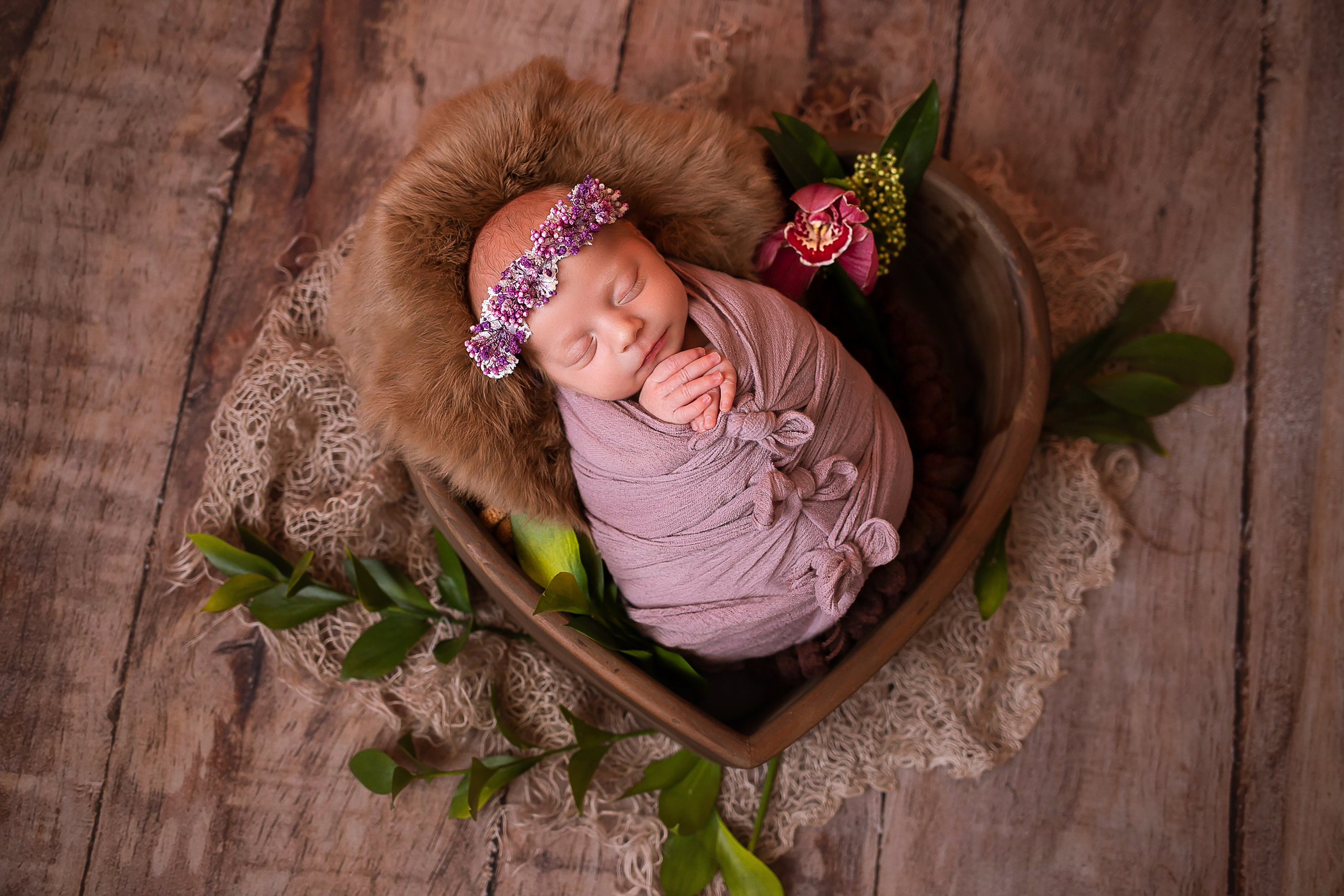 Фотосессия новорожденного. Фотограф новорожденных в Новосибирске