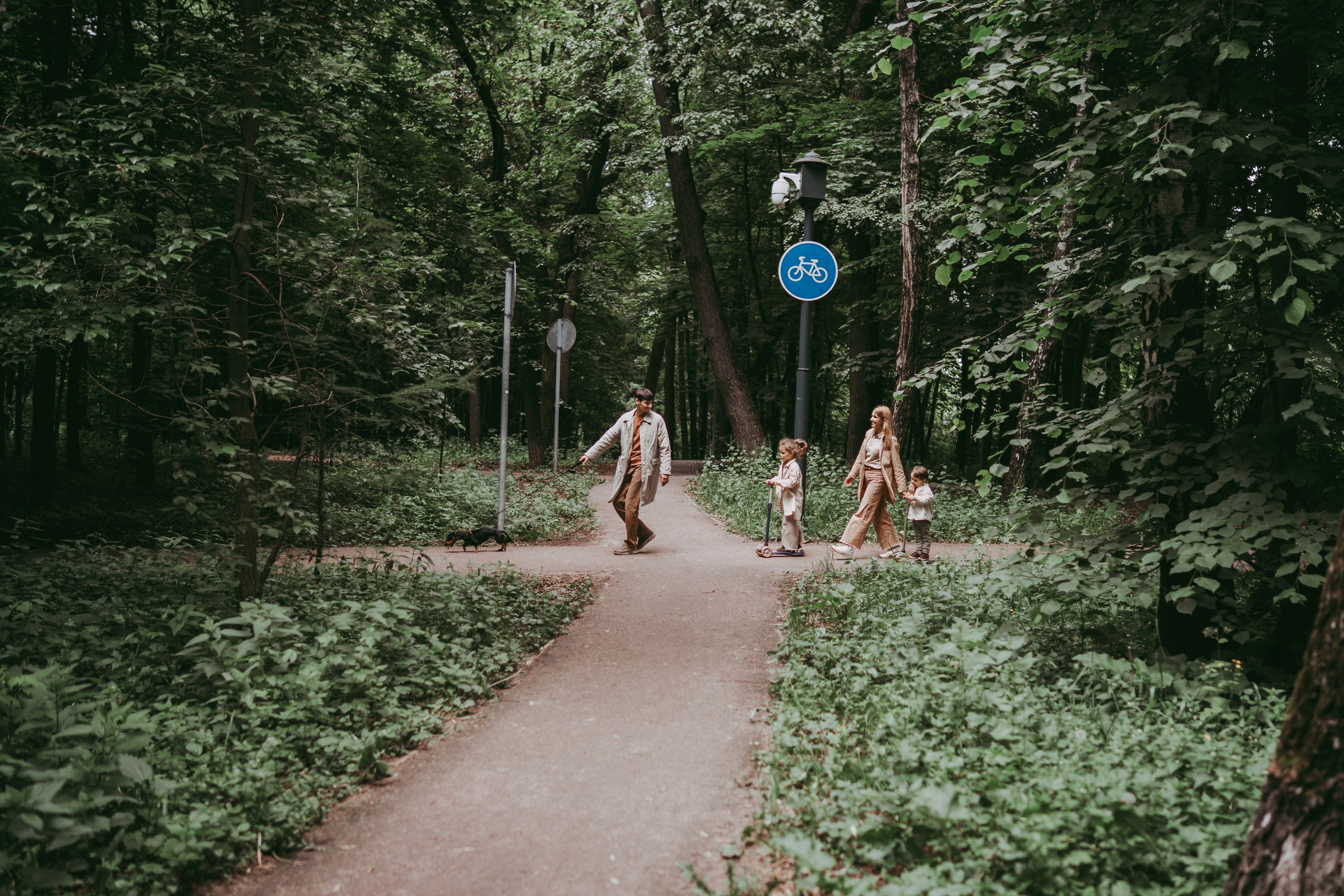 Прогулка в парке. Семейный фотограф в Москве и Подмосковье Иванова Нина