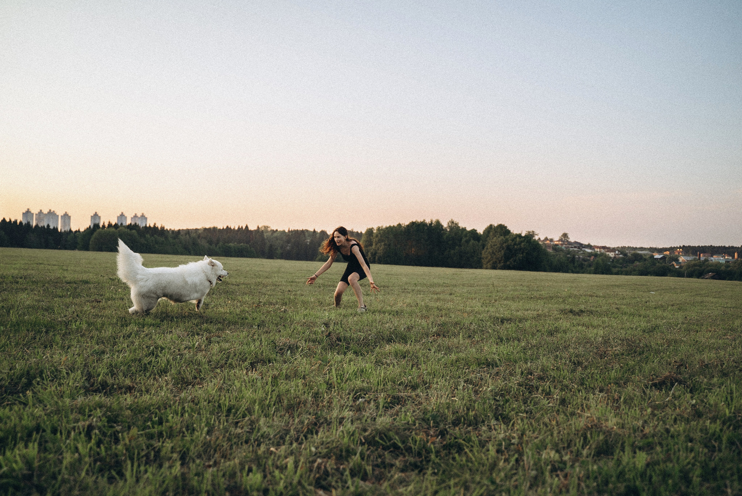 Алёна и Челси. Фотограф-анималист Богданова Полина