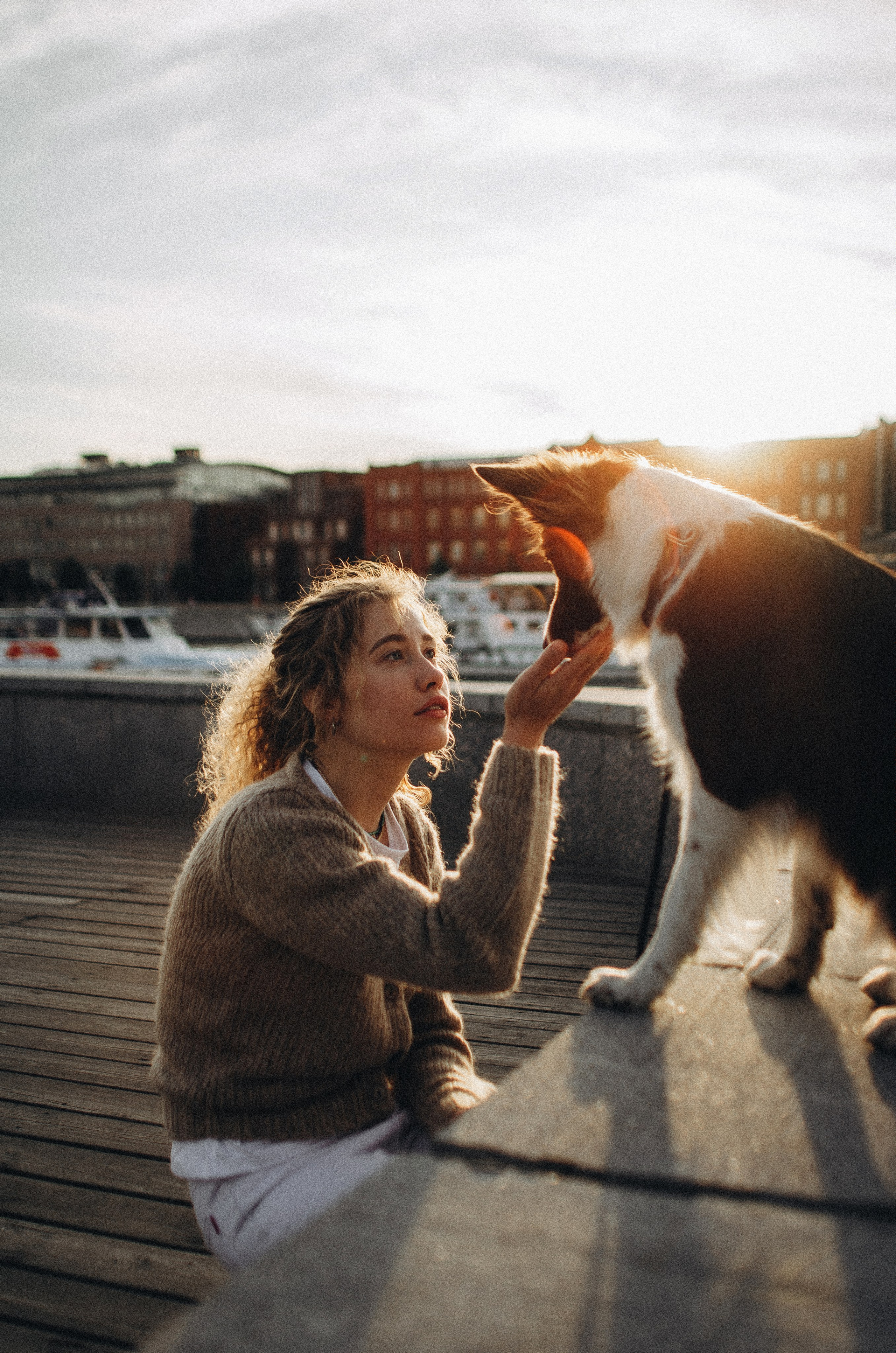 Лиза и Эни. Фотограф-анималист Богданова Полина