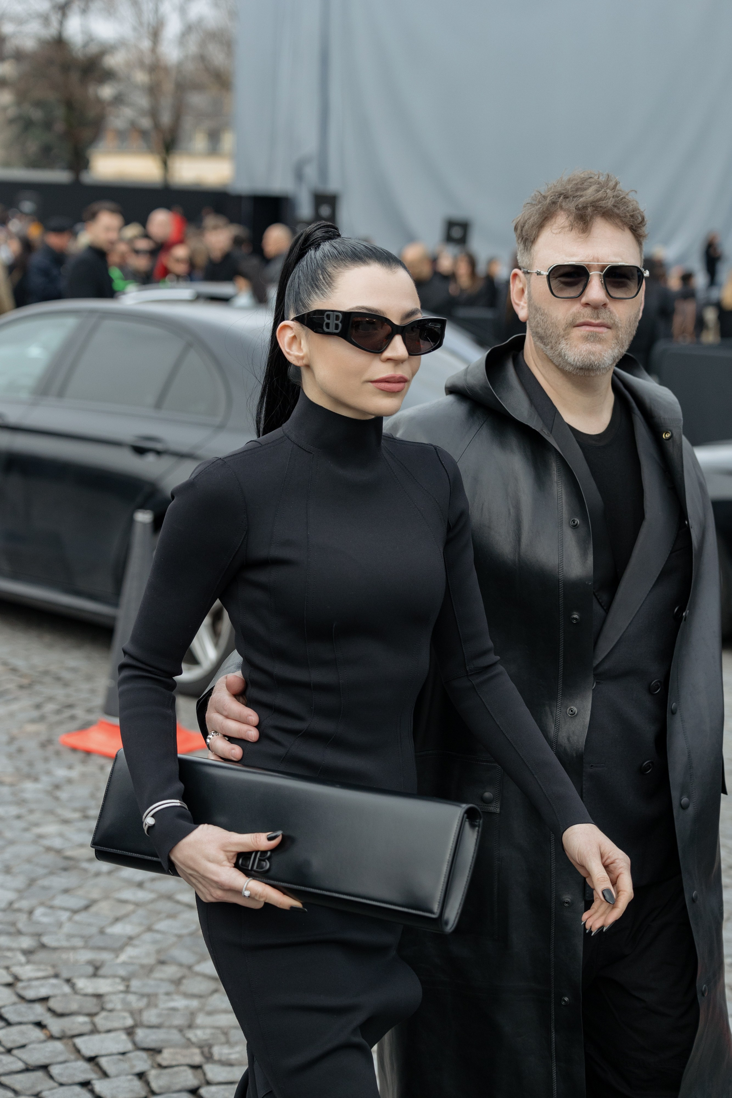 BALENCIAGA PFW WOMENSWEAR FALL-WINTER 24/25. Photographer in Milan Ivan Goncharov