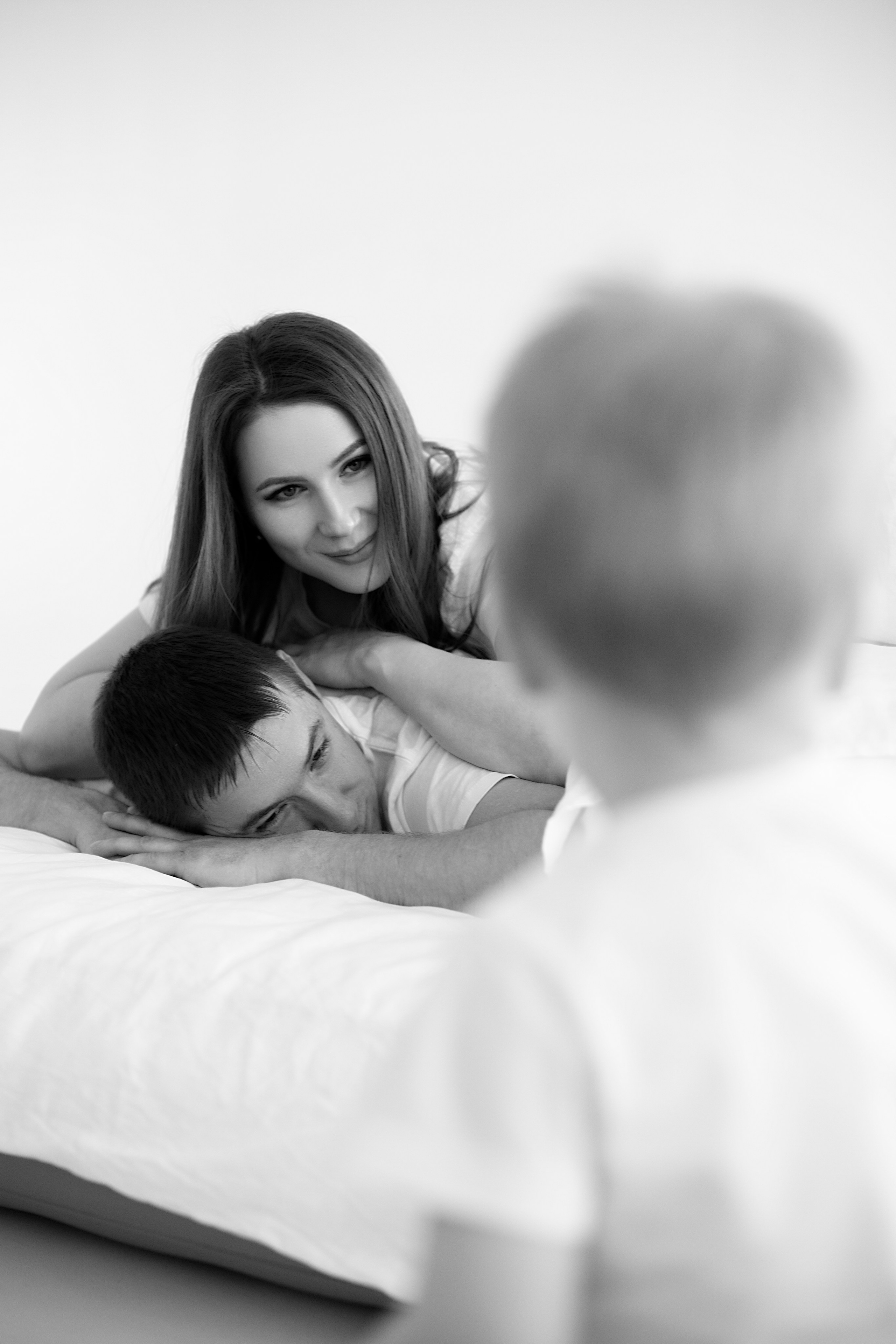 Алена, Владимир и Миша. Фотограф Алина Кучумова