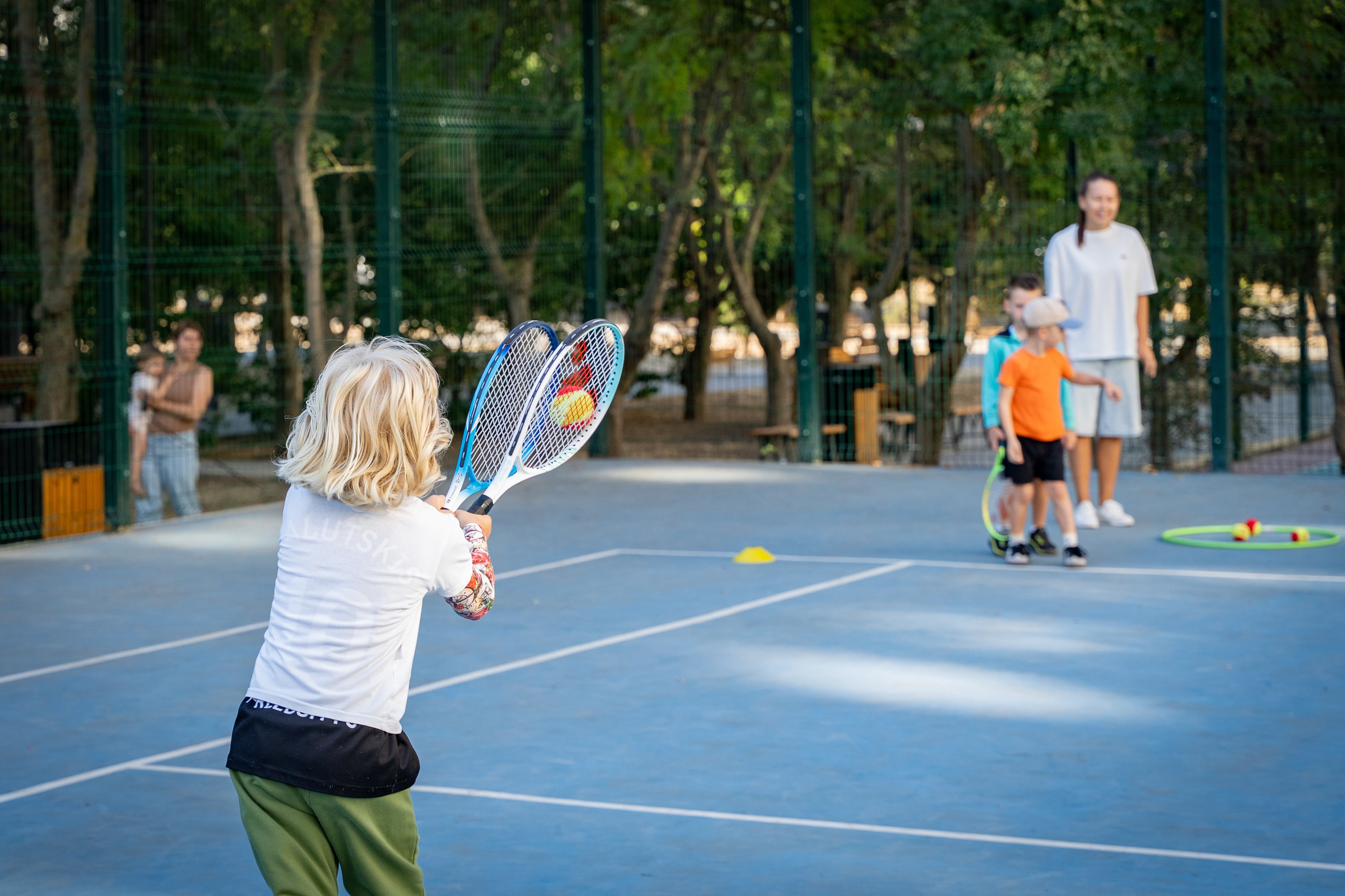 Федерация тенниса Севастополь. Малыши. Анастасия Дунаева. Фотограф в Севастополе
