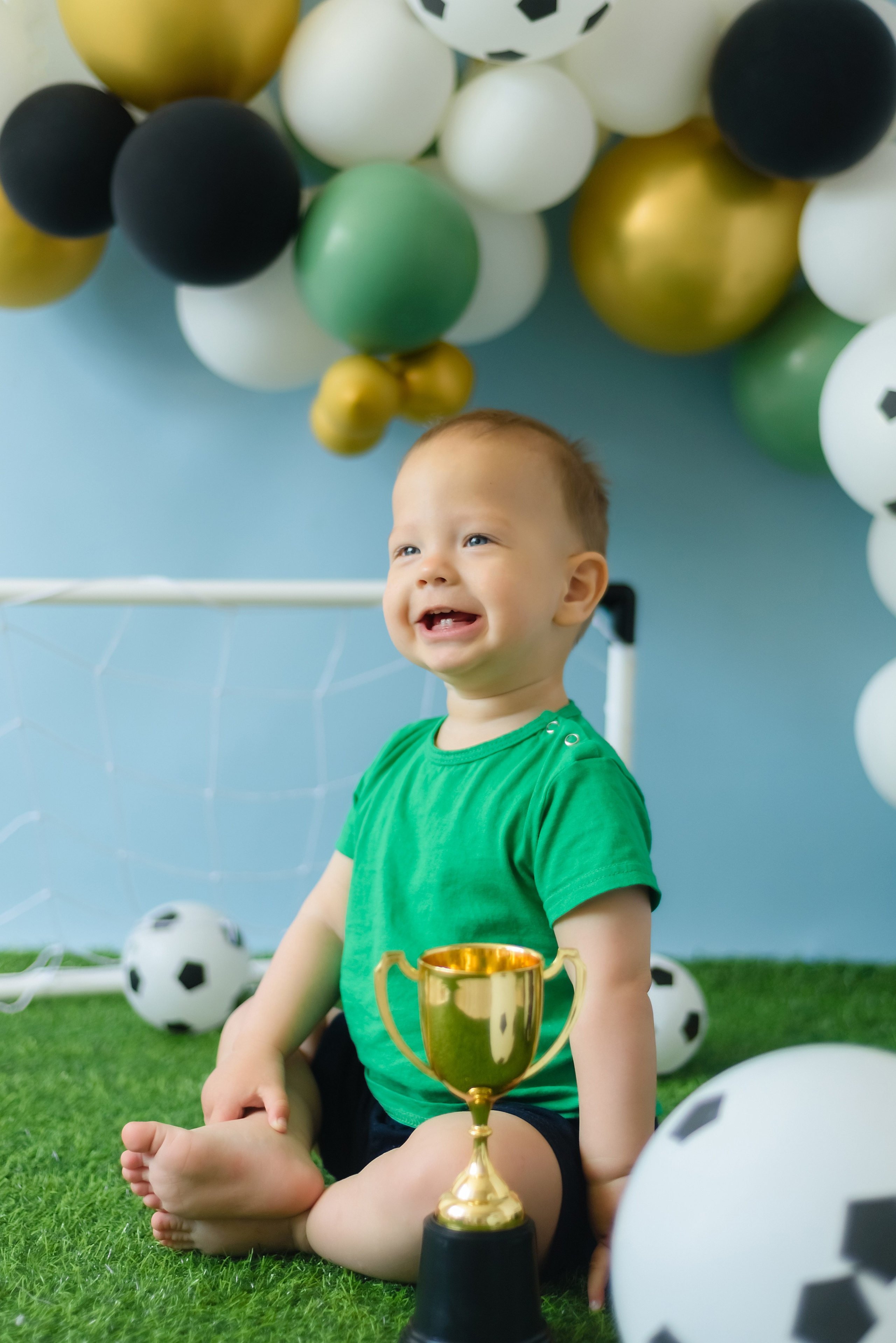 Фотопроект «Футбол» Костя. Детский Фотограф |Фотограф на годик в Брянске Ирина Романова