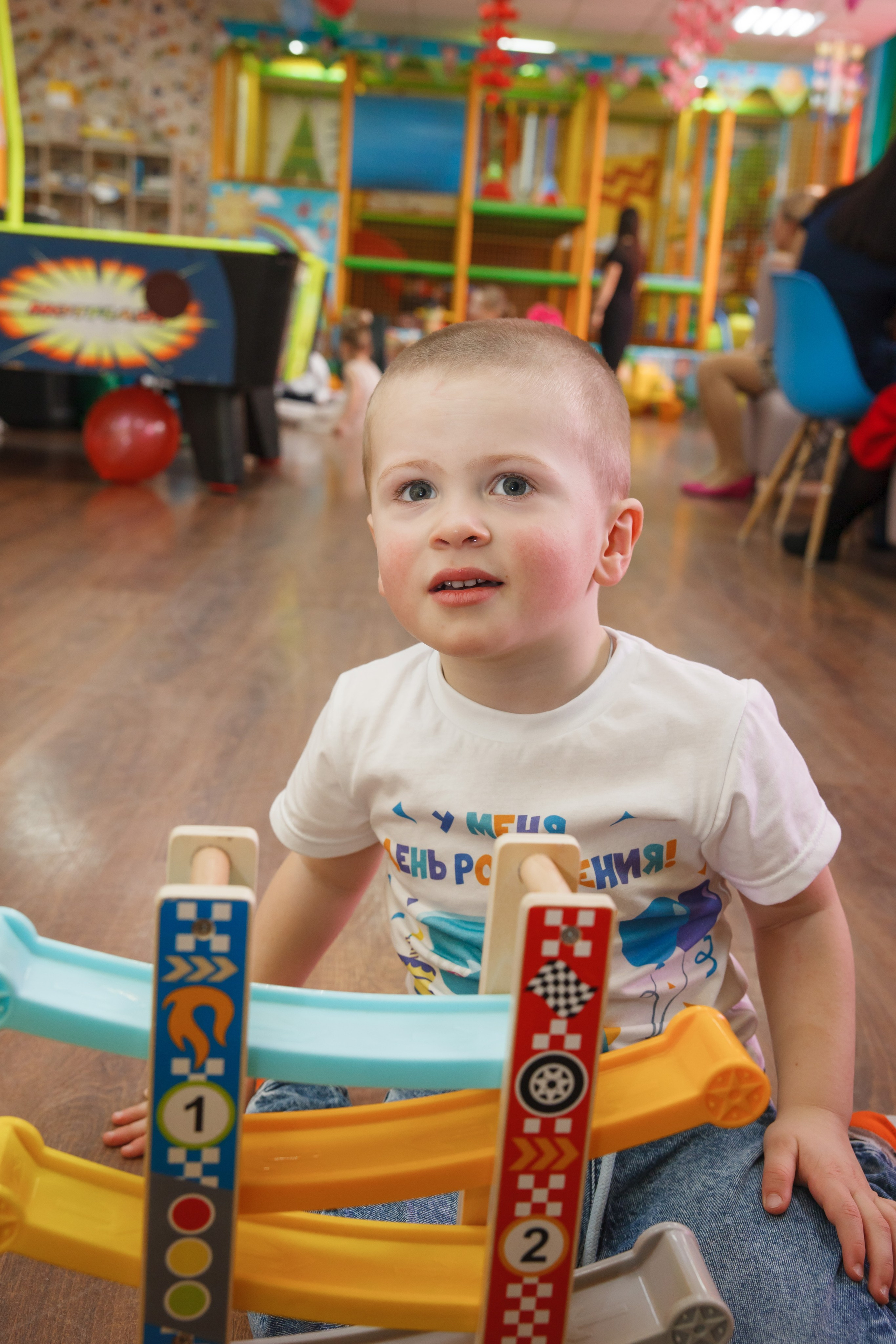 Детский День Рождения, Мише 3 годика, «Мультяшка». Свадебный и репортажный фотограф (Москва, Королев и другие)