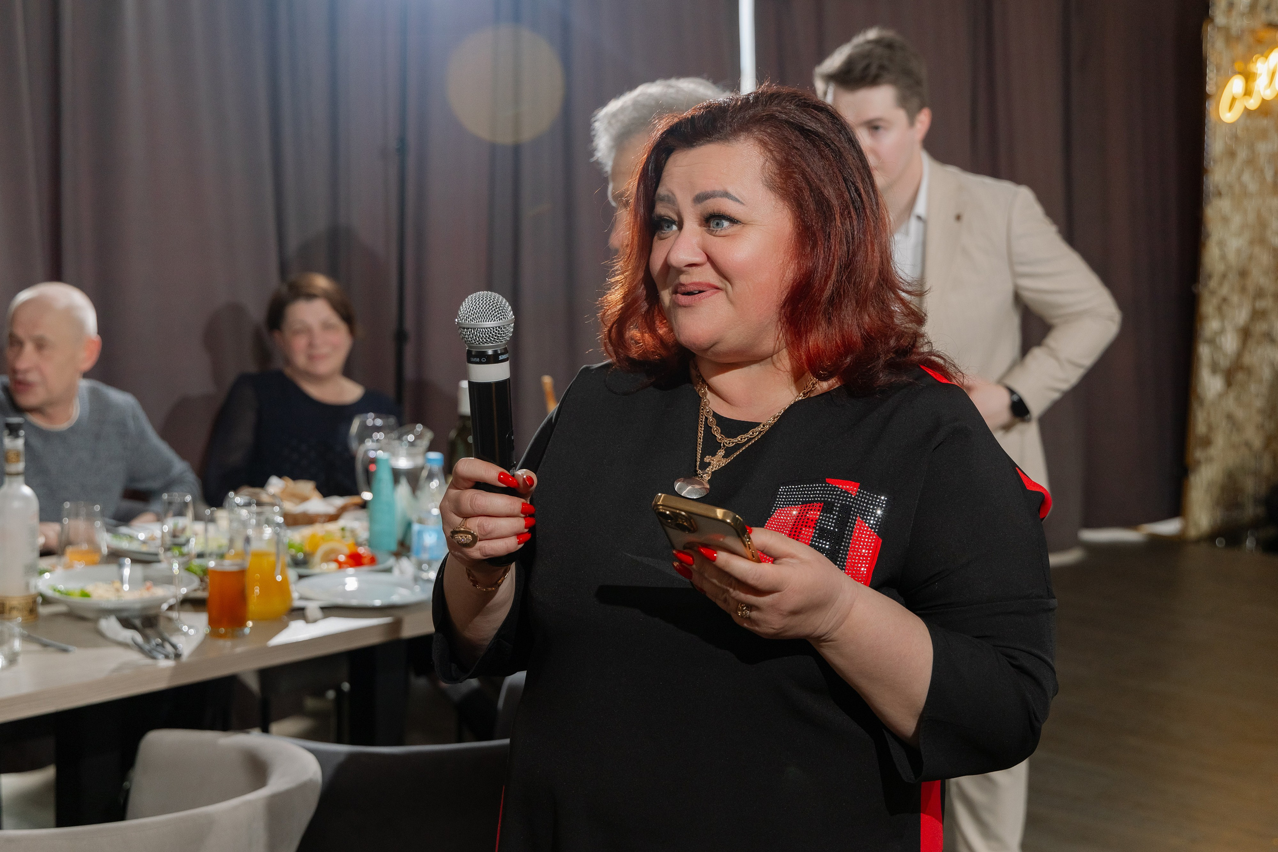 Фотосъемка юбилея в кафе BALDENINI в Минске. Свадебный фотограф в Минске/Беларуси Сергей Спиридонов