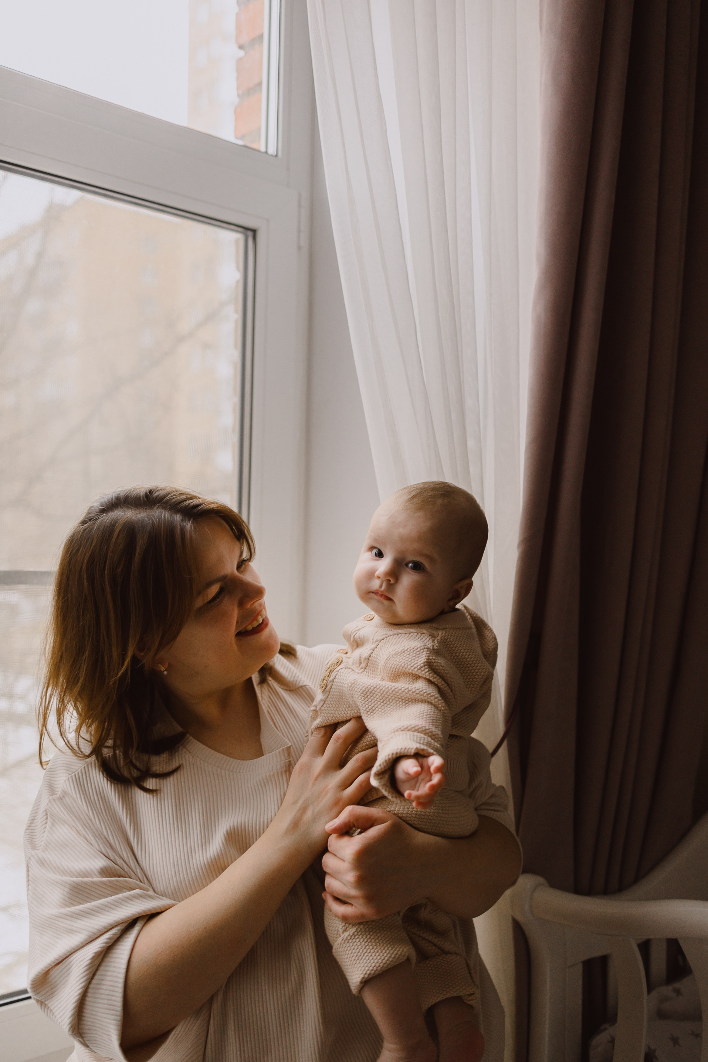 Домашняя фотосессия с новогодним настроением. Семейный и детский фотограф, женский портрет Москва Светлана Мертикова