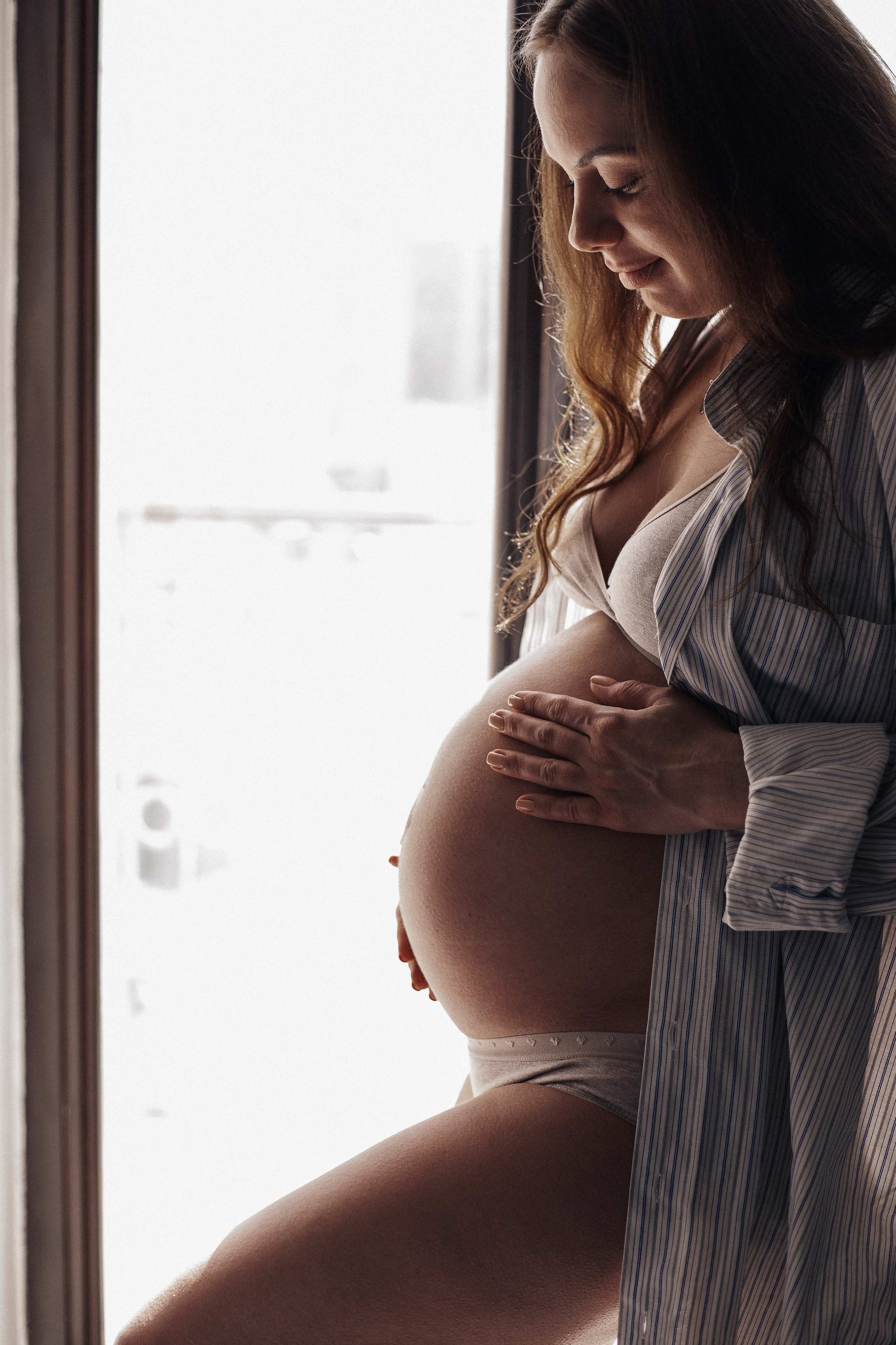 Домашняя фотосессия - Ожидание. Семейный и женский фотограф Кемерово Мария Степ