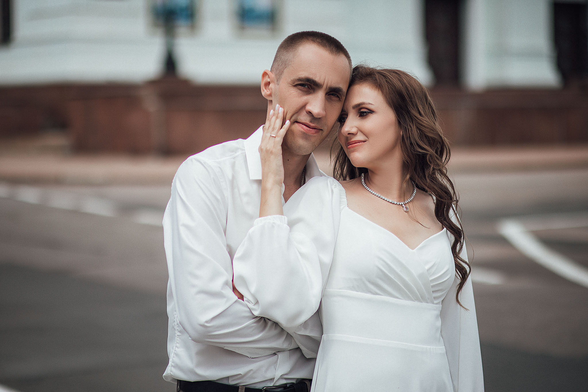 Свадебная прогулка Ольги и Максима. Семейный и свадебный фотограф в Донецке Елена Гордеева