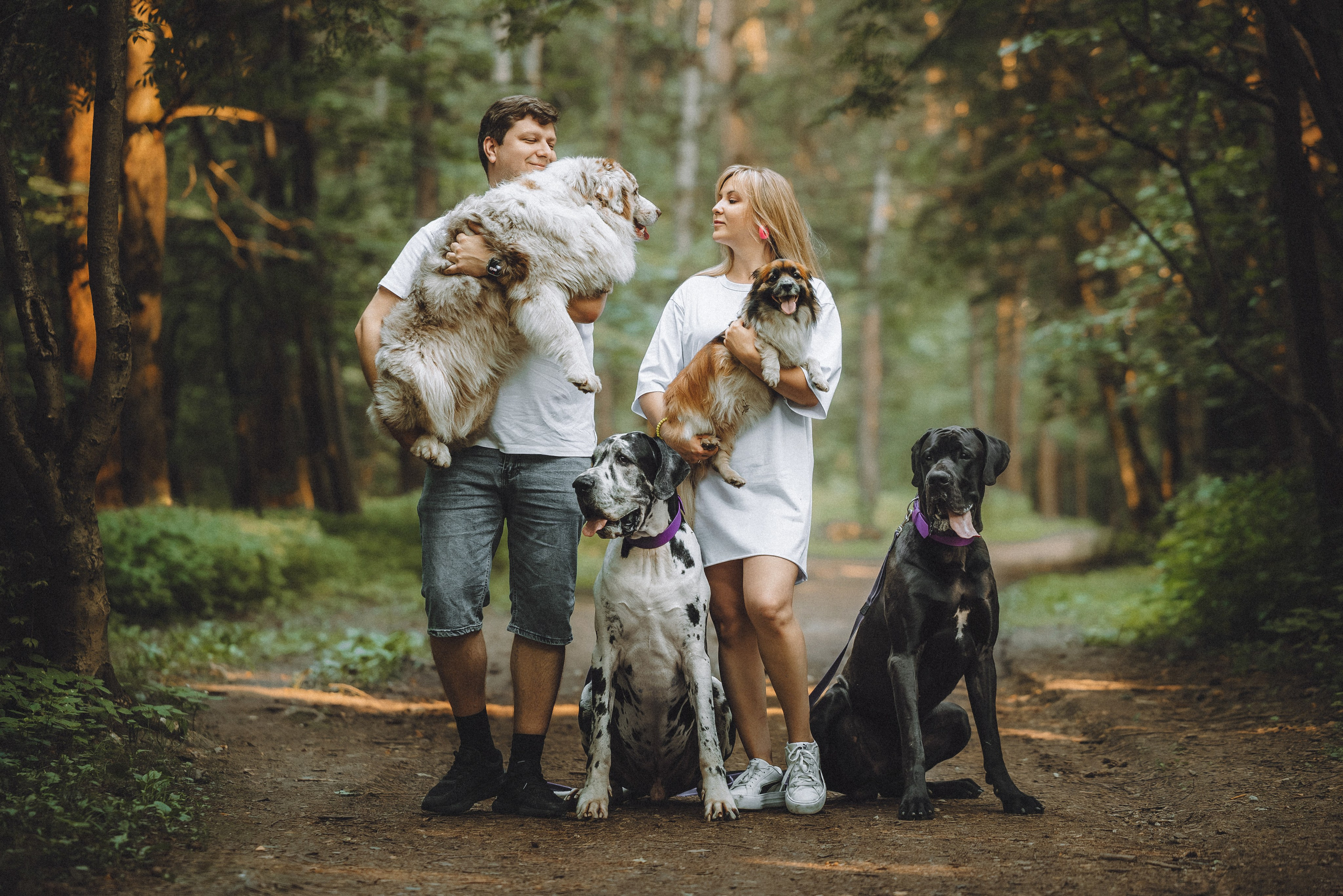 Катя, Андрей, Гектор, Ричи, Тортик и Трой