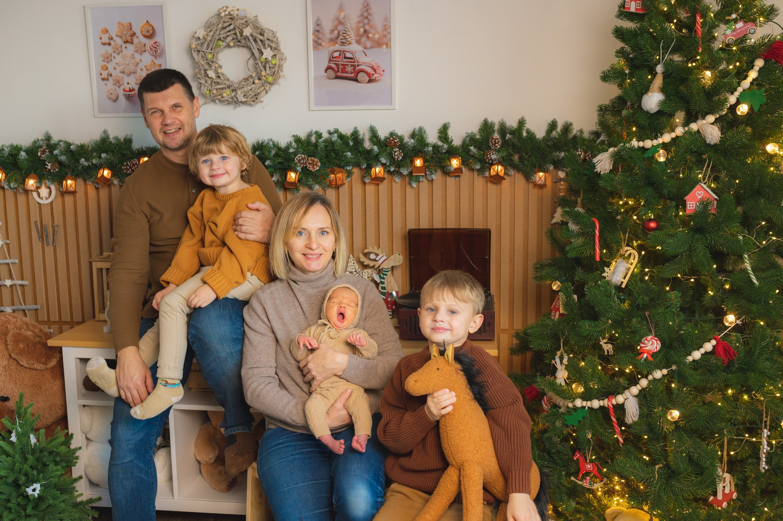 Новый год 2024-2025. Детский фотограф в городе Жуковский Алиса Коробанова