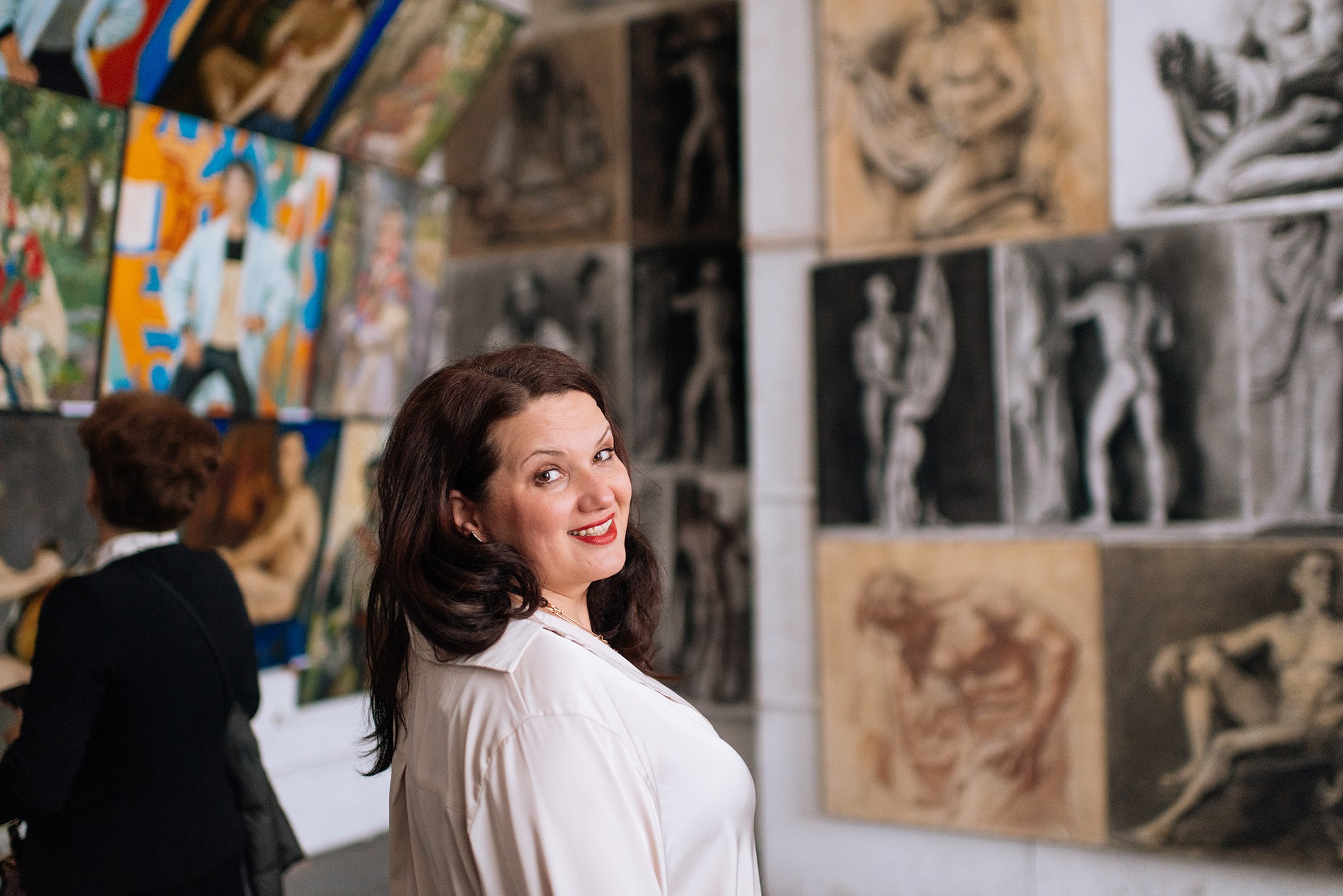 Регина в Академии Художеств. Репортажный фотограф в Санкт-Петербурге Анастасия Клёпова