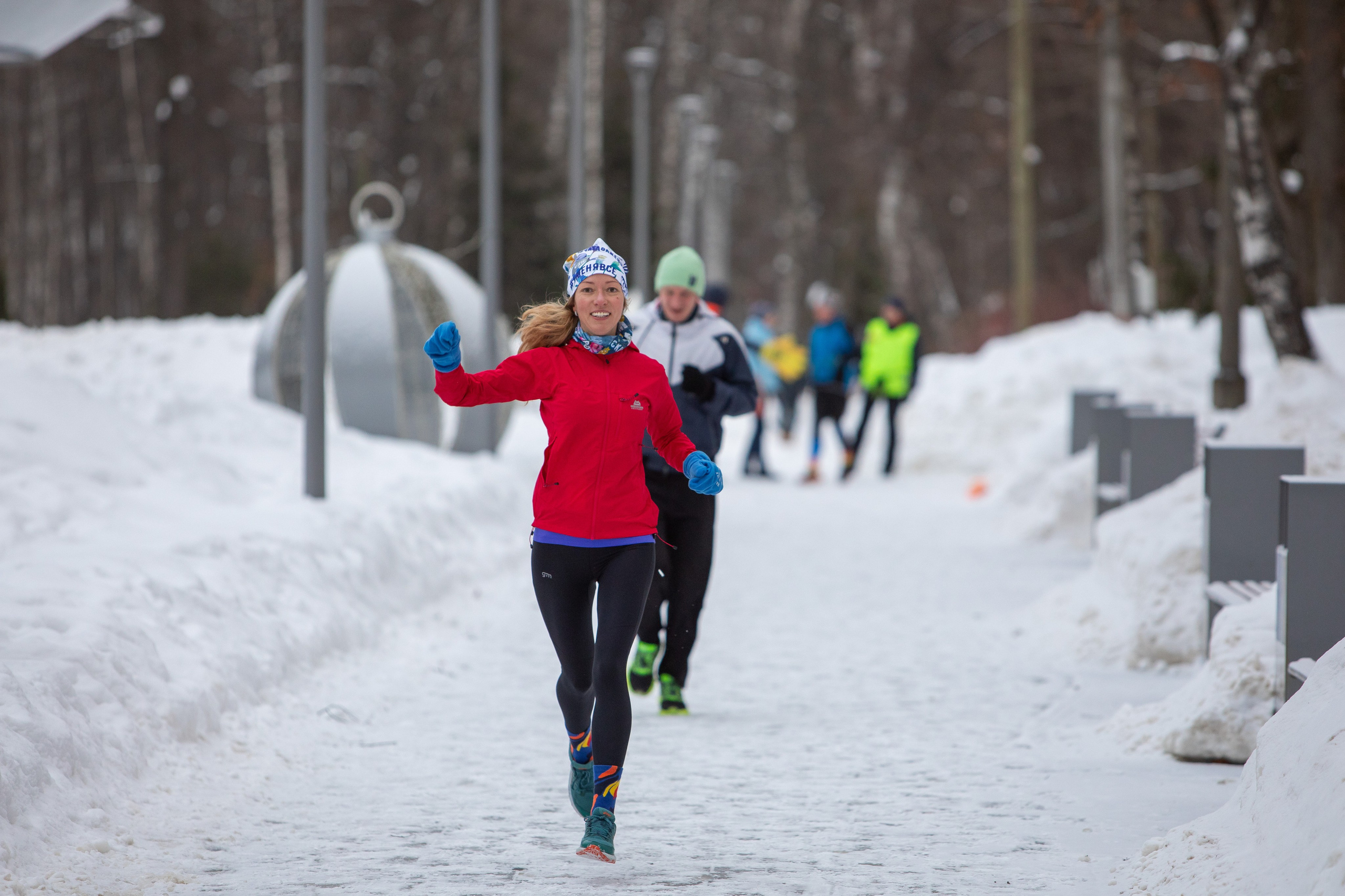 5 вёрст Химки, 89 забег, 3 февраля 2024 г. Фотограф Сергей Ловкий
