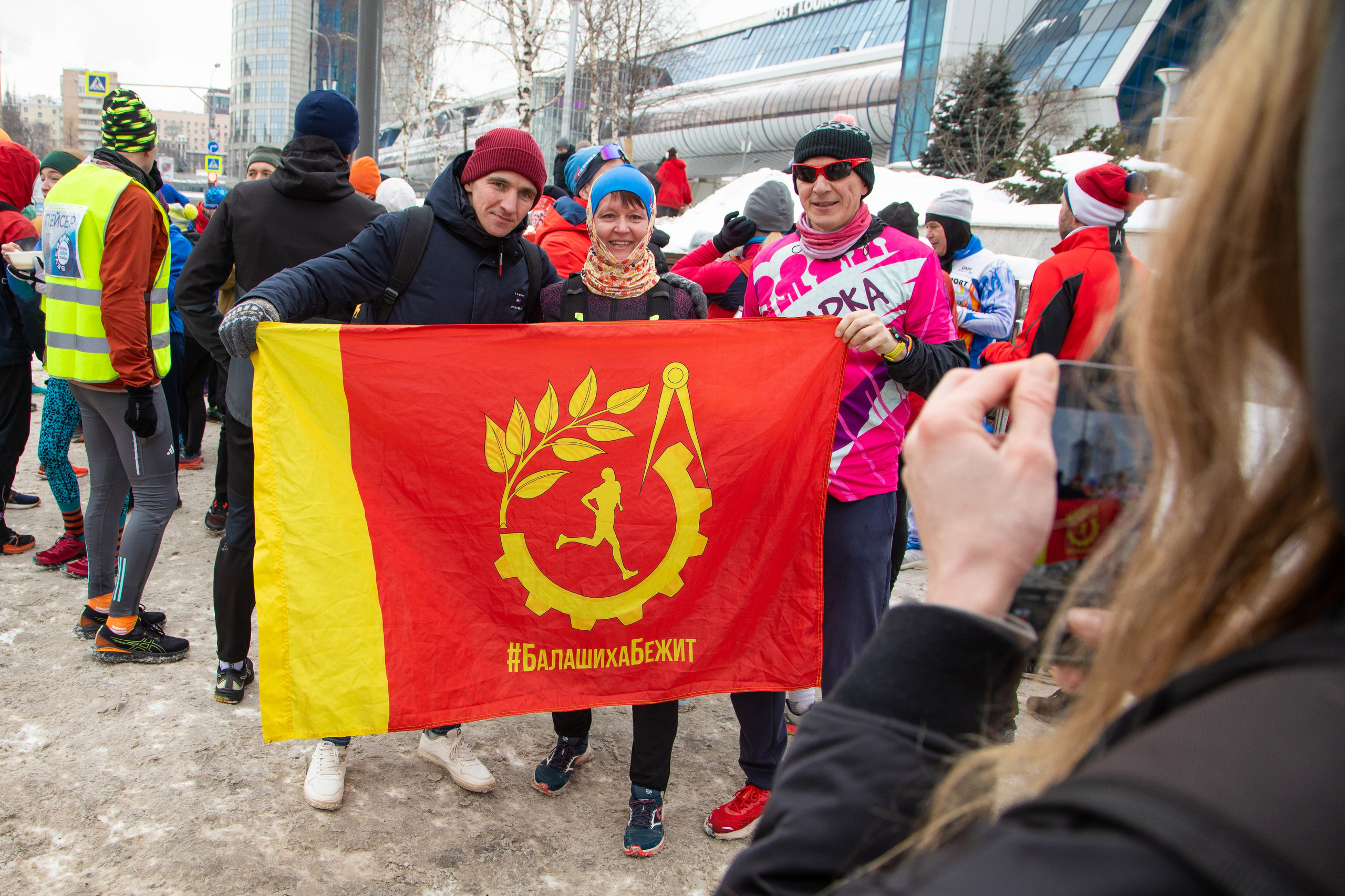 Марафон у дома, 10 этап, SEVERЯNE, 11 февраля 2024 г. Фотограф Сергей Ловкий