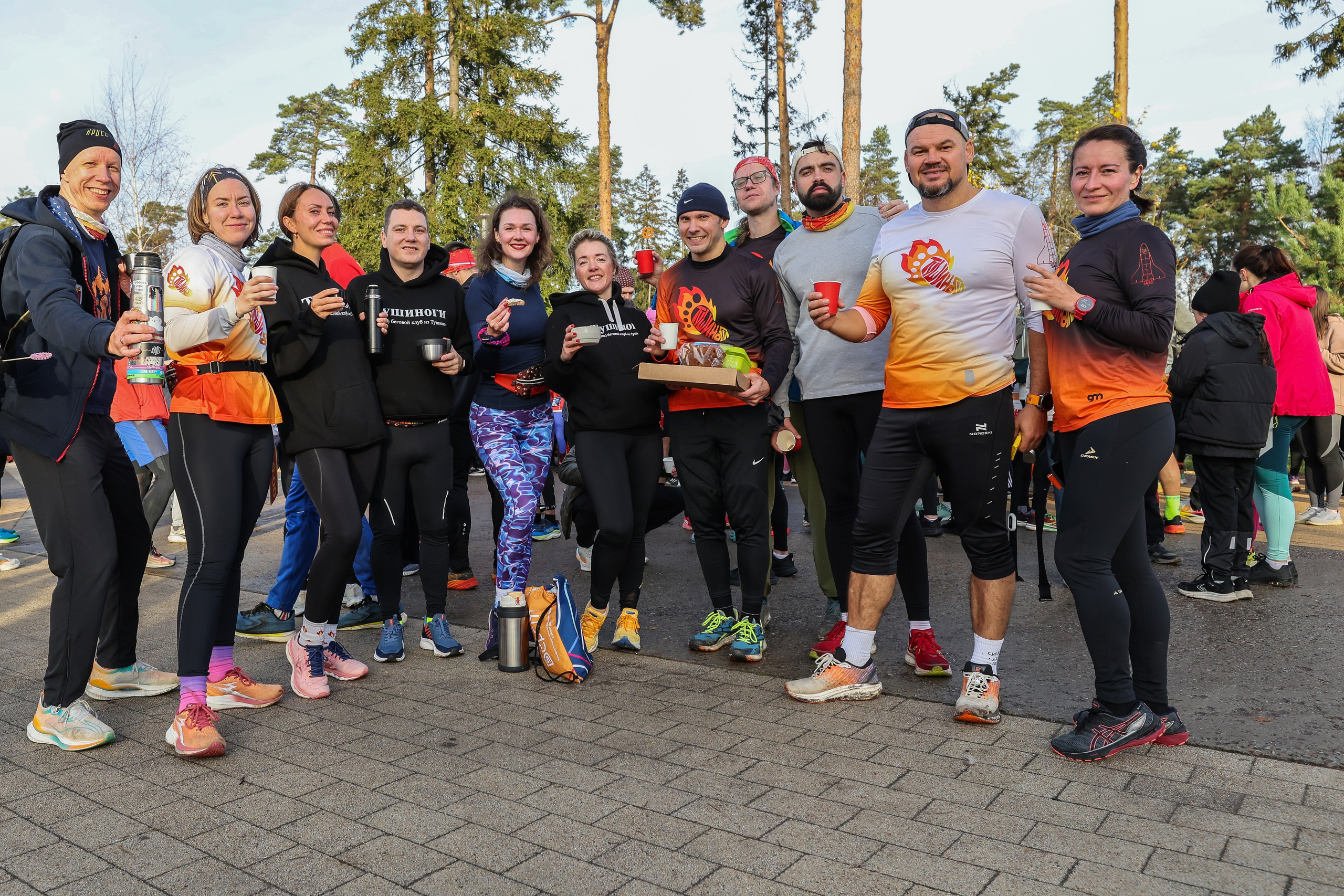 5 вёрст в Пестовском парке (Балашиха), 08.11.25. Фотограф Сергей Ловкий