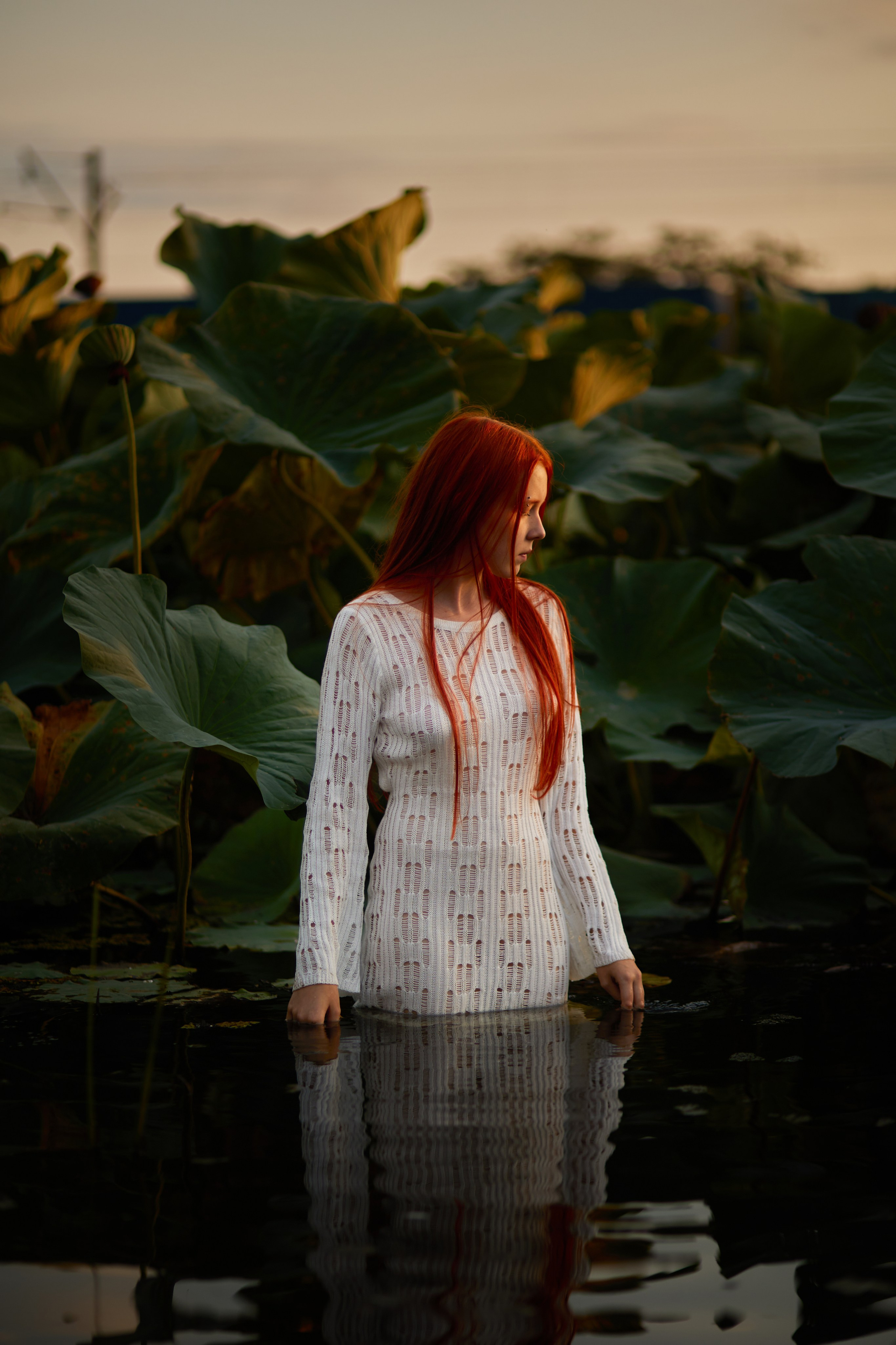 Вероника русалка. Фотограф женского портрета, беременности и материнства Харькова Елена